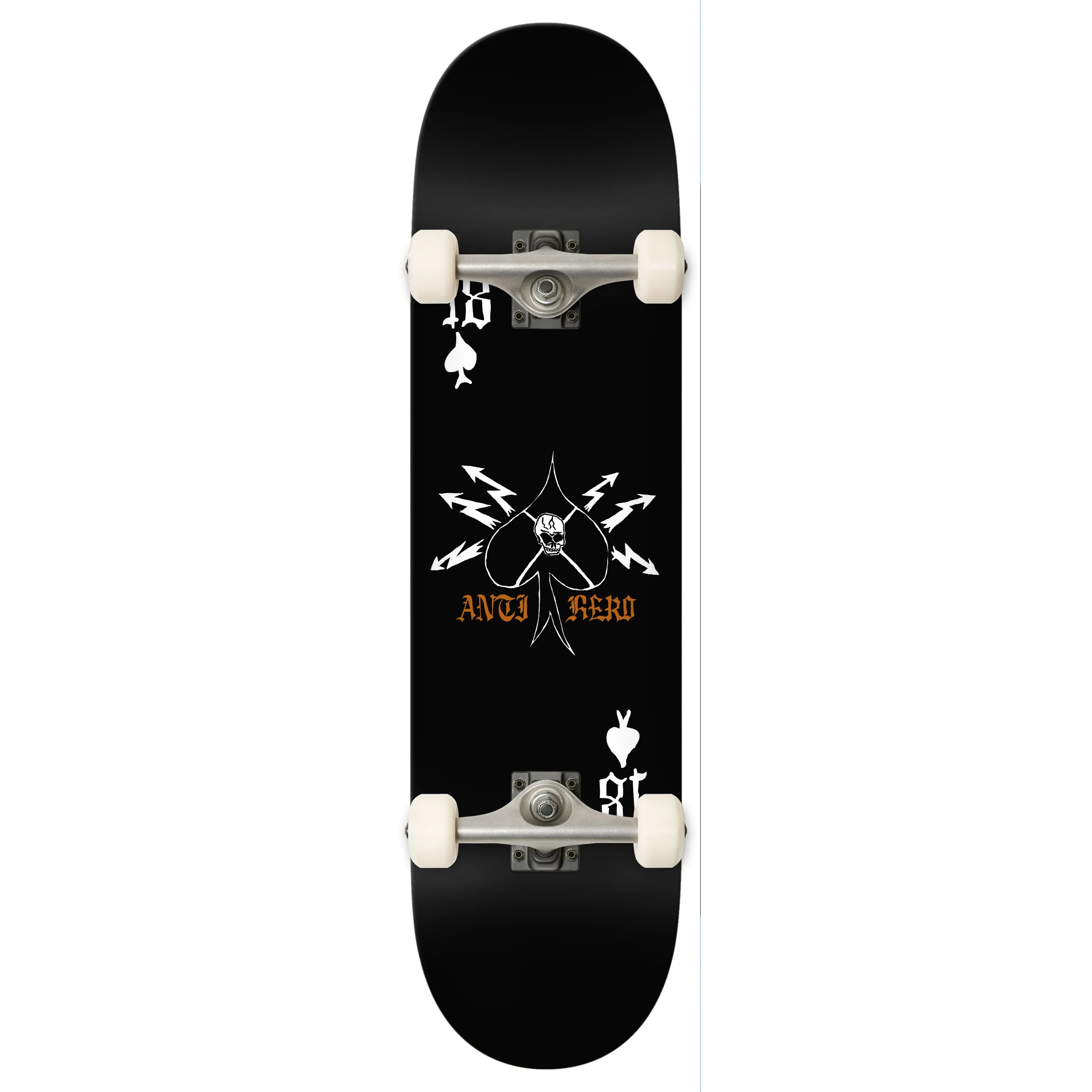 Anti Hero Complete Skateboard High Card 8.25" x 32" Assembled