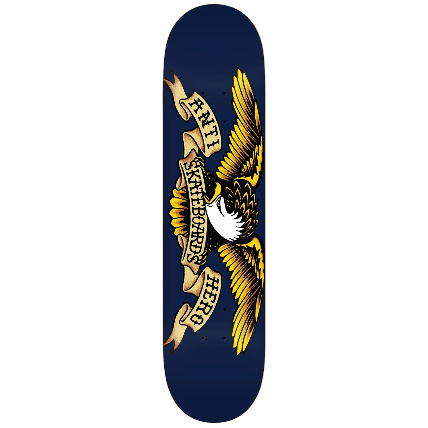 Anti Hero Premium Skateboard with Indy Trucks, 55mm Spitfire Wheels 8.5" Classic Eagle - Image 2