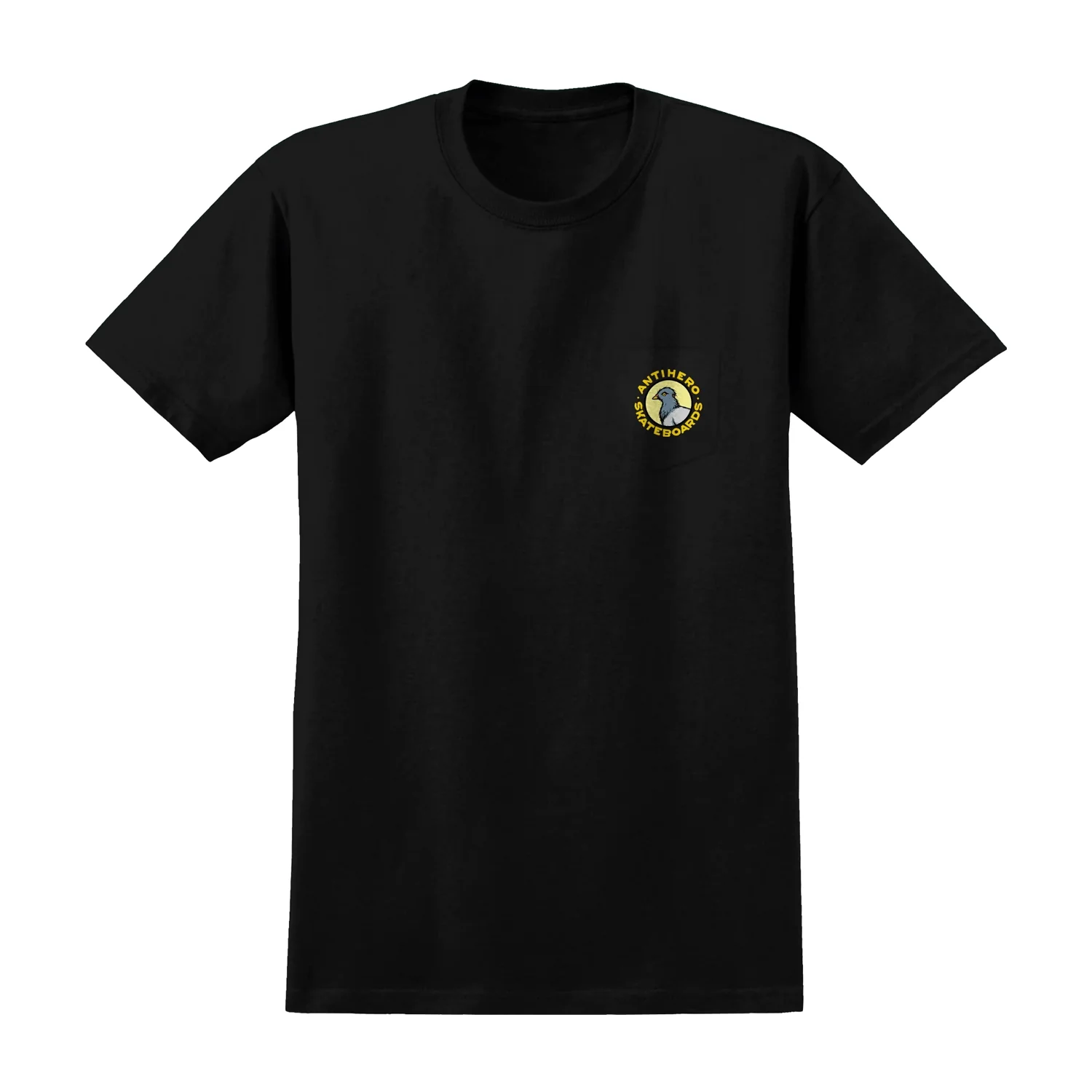 Anti Hero Shirt Lil Blackhero Outline Green Mens