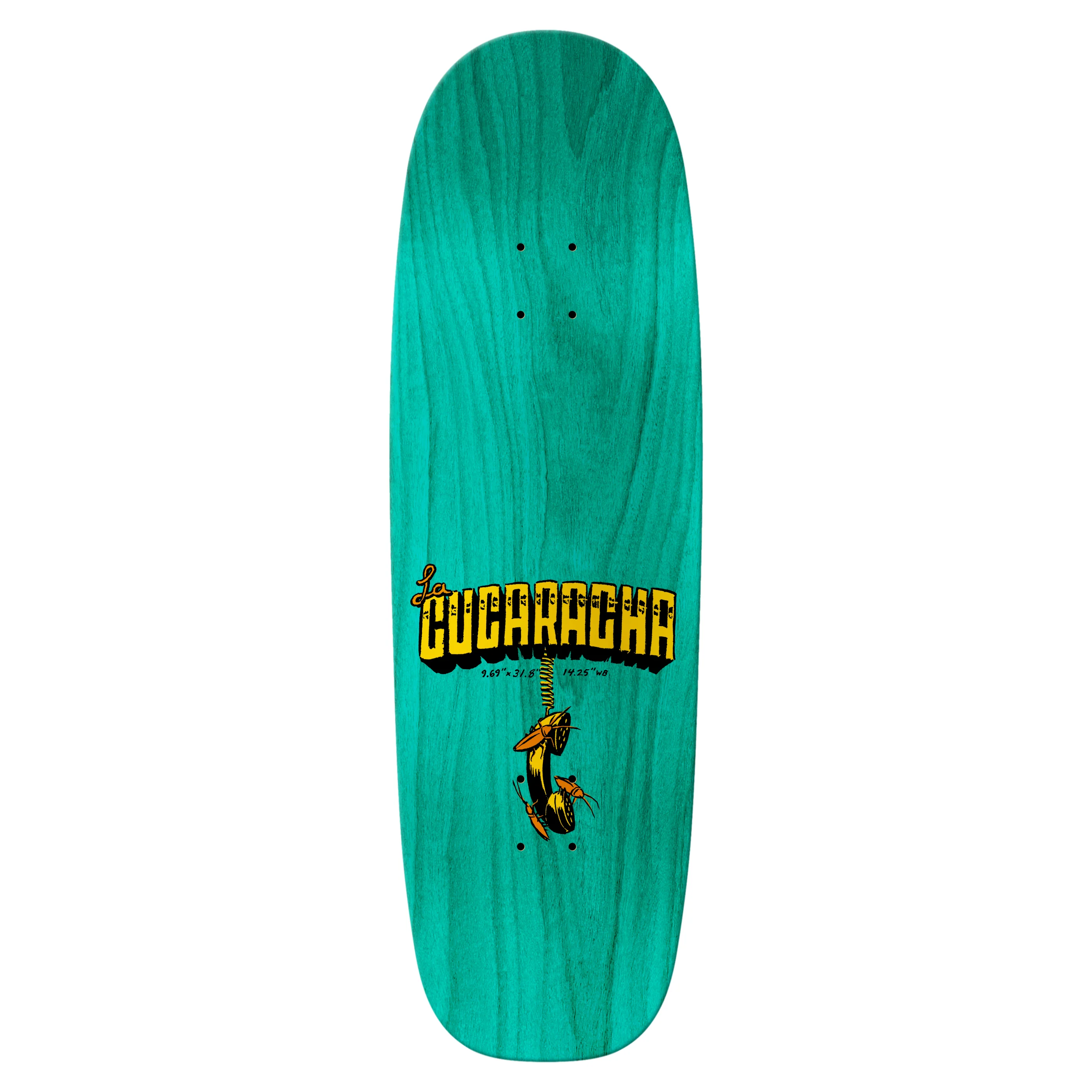 Anti Hero Skateboard Complete Jalopi Cucaracha 9.69" x 31.8" - Image 2