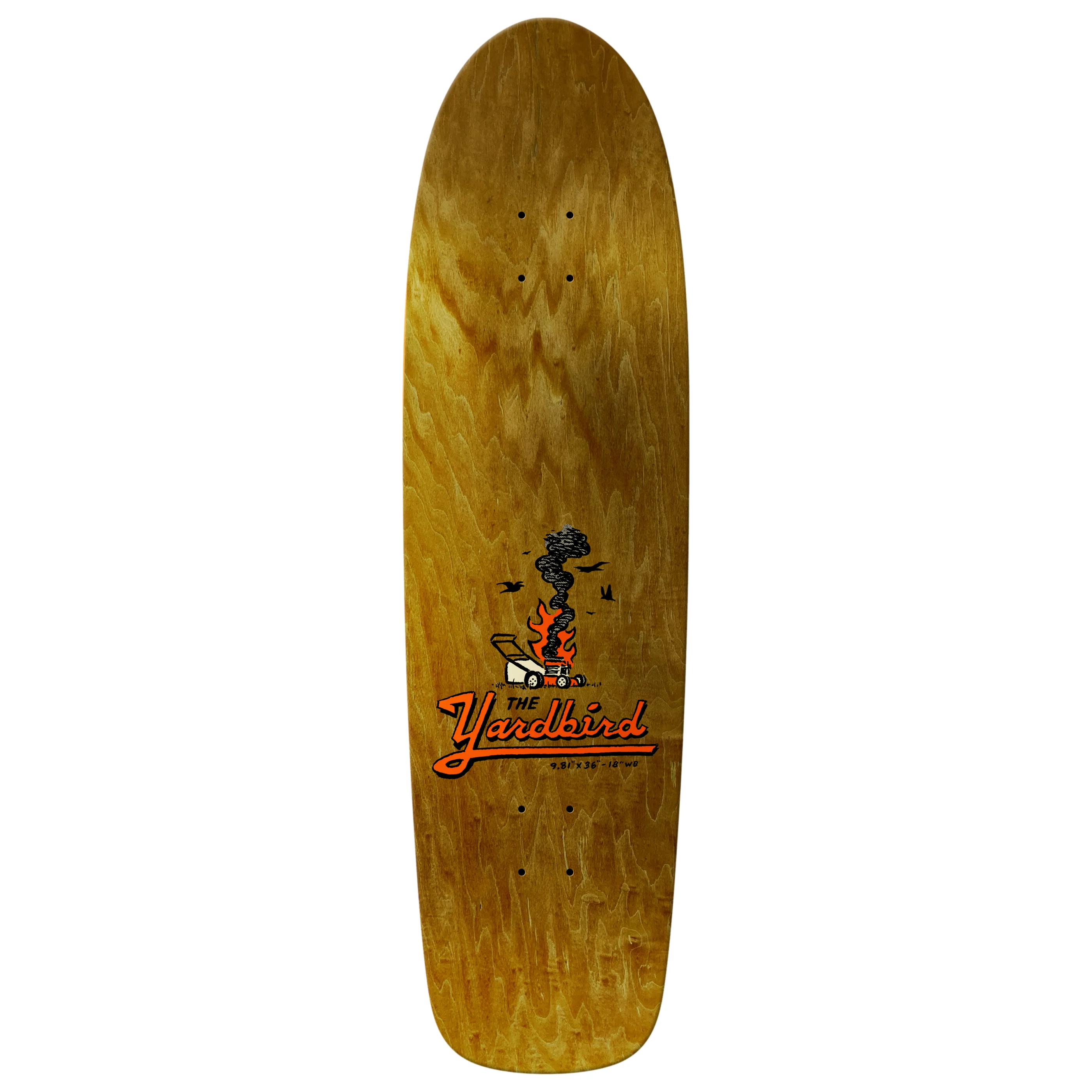 Anti Hero Skateboard Complete Jalopi Yardbird 9.81" x 36" - Image 2