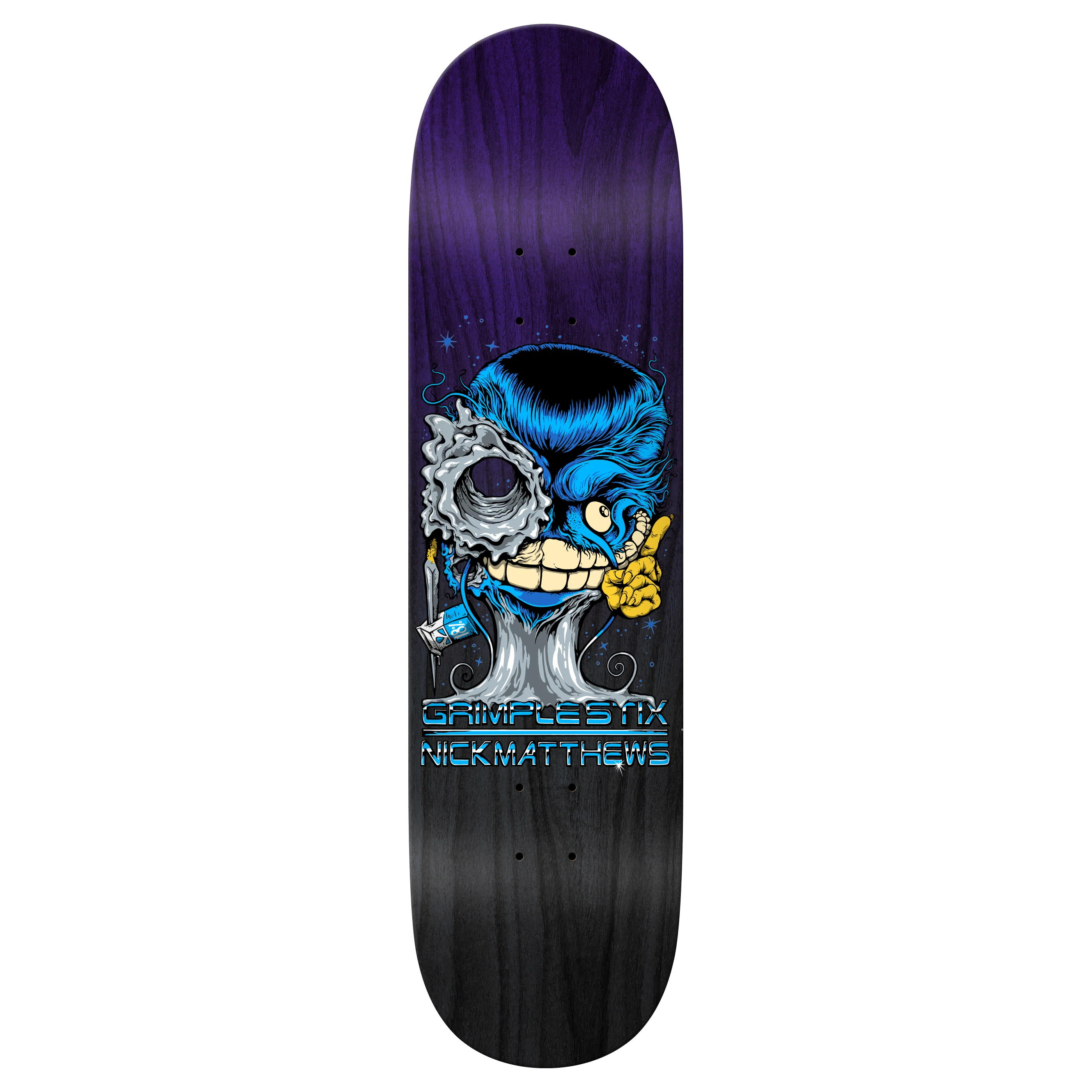 Anti Hero Skateboard Complete Matthews Grimlestix Grimplenator 8.5" x 31.85" - Image 2