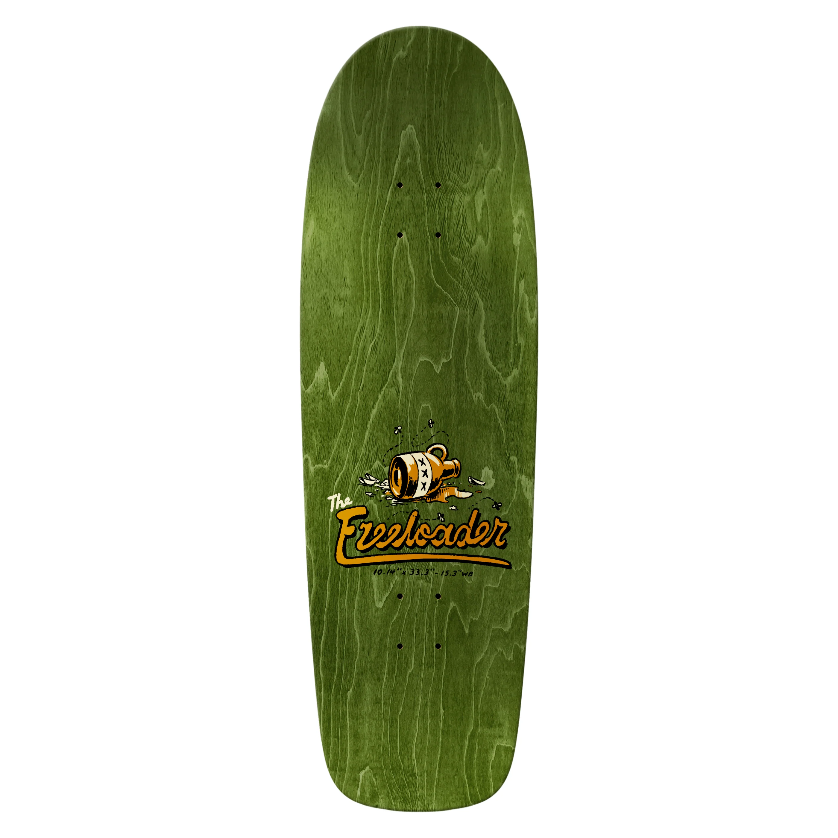 Anti Hero Skateboard Deck Jalopi Freeloader 10.14" x 33.3" - Image 2