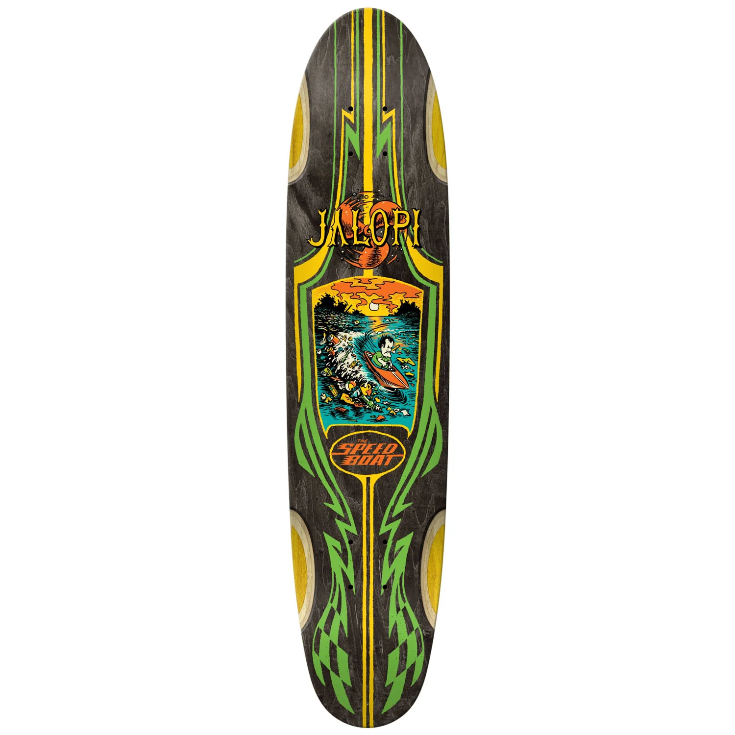 Anti Hero Skateboard Deck Jalopi Speedboat 7.74" x 33.99"