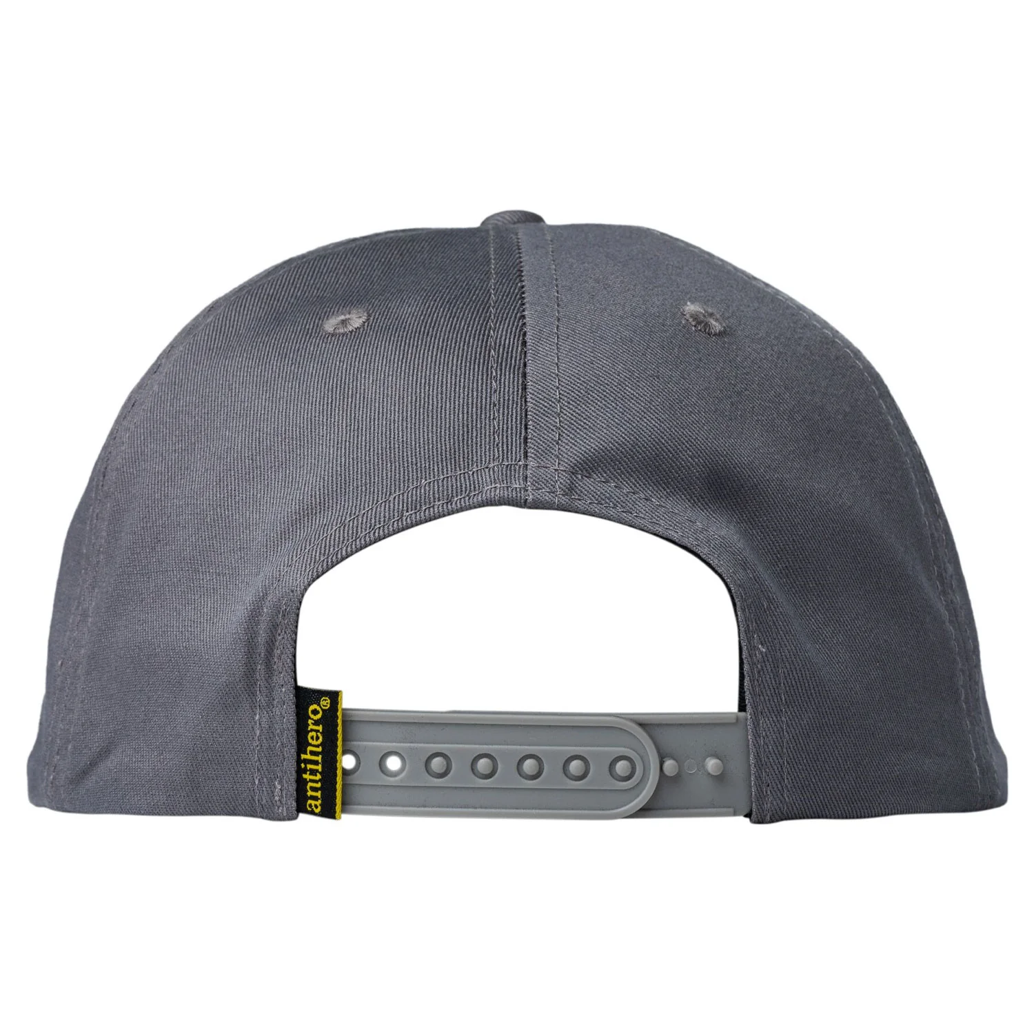 Anti Hero Skateboards Hat Anti-Hiero Snapback Charcoal Grey - Image 2