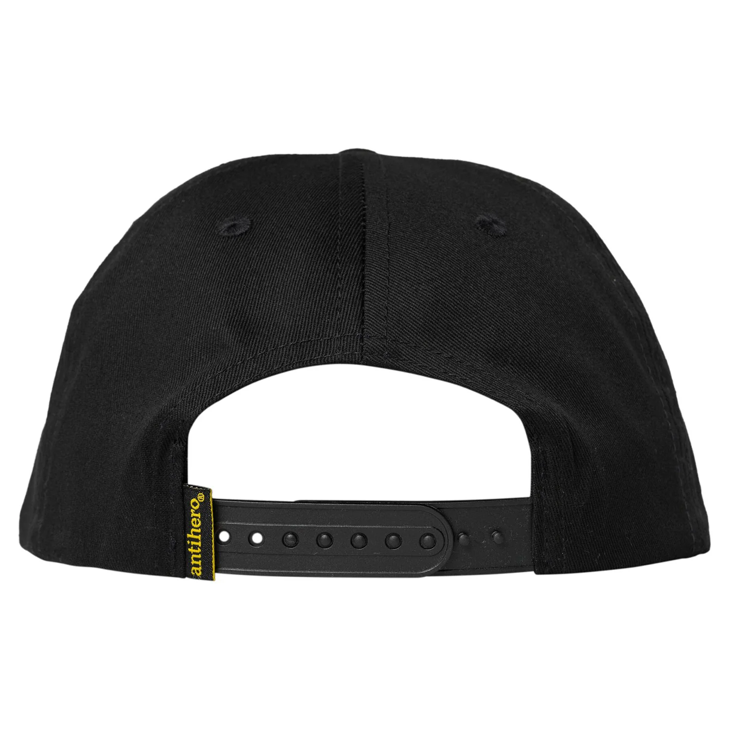 Anti Hero Skateboards Hat Basic Eagle Snapback Black/Grey - Image 2