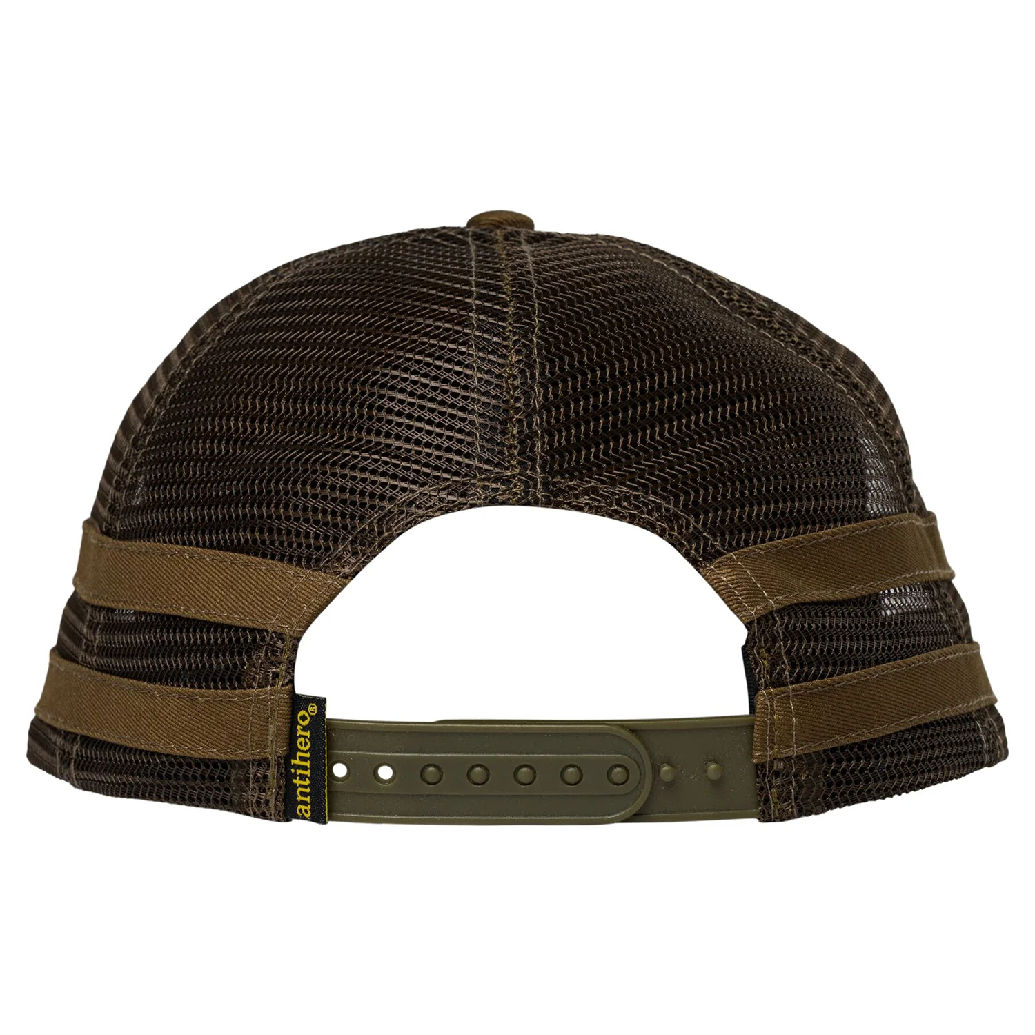Anti Hero Skateboards Hat Basic Eagle Snapback Brown/Medium Brown - Image 2