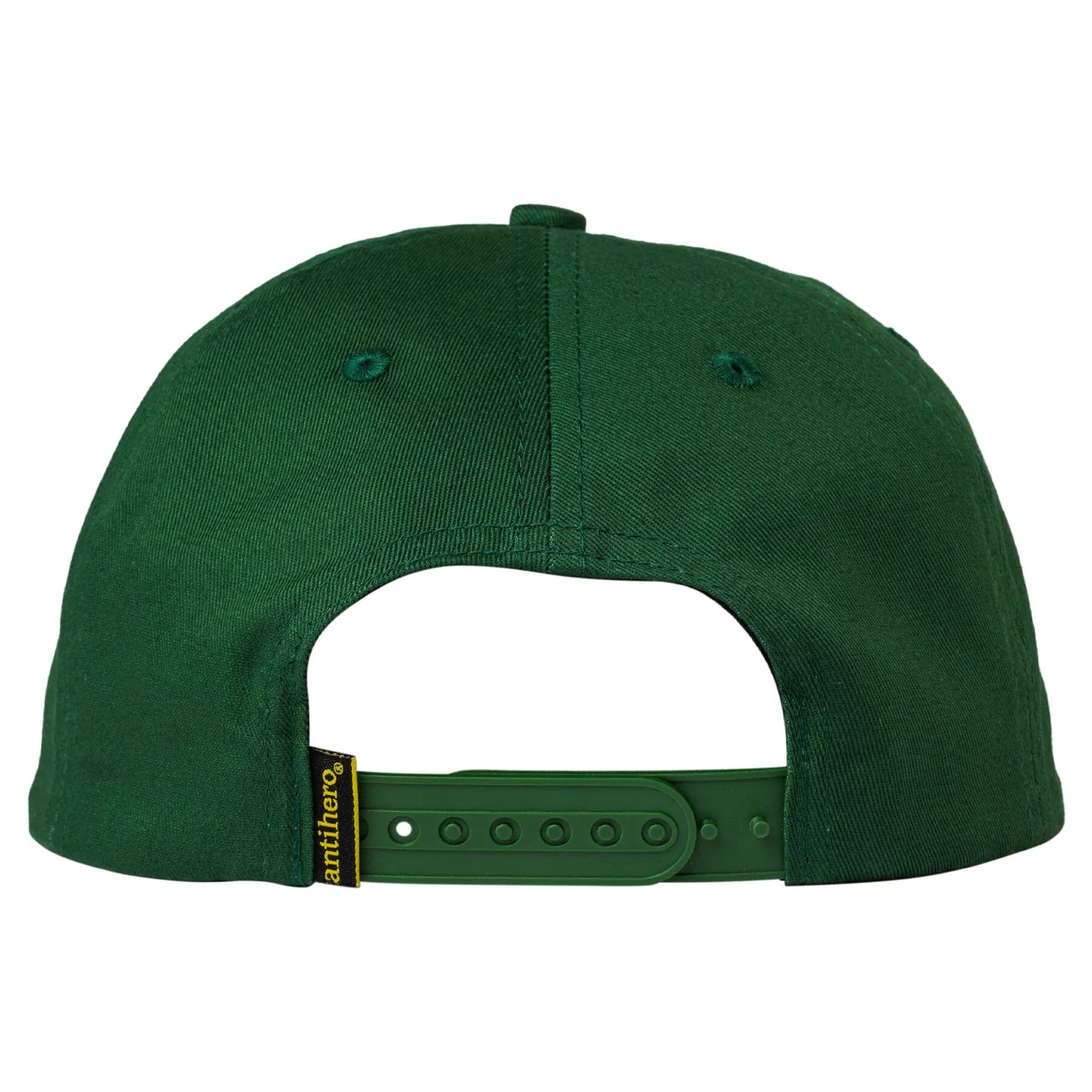 Anti Hero Skateboards Hat Basic Eagle Snapback Dark Green/Yellow - Image 2