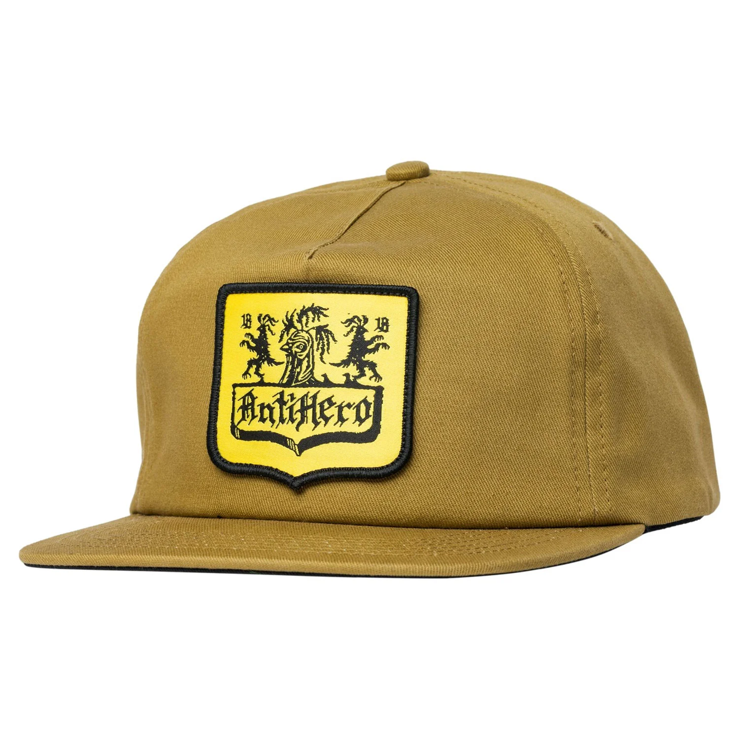 Anti Hero Skateboards Hat Coat of Arms Snapback Tan