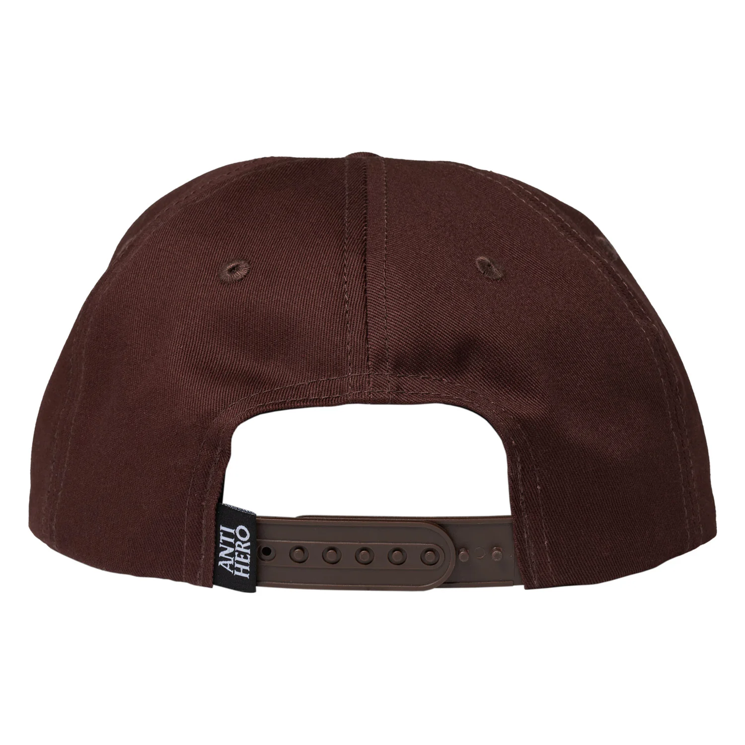 Anti Hero Skateboards Hat Grimple Snapback Brown - Image 2