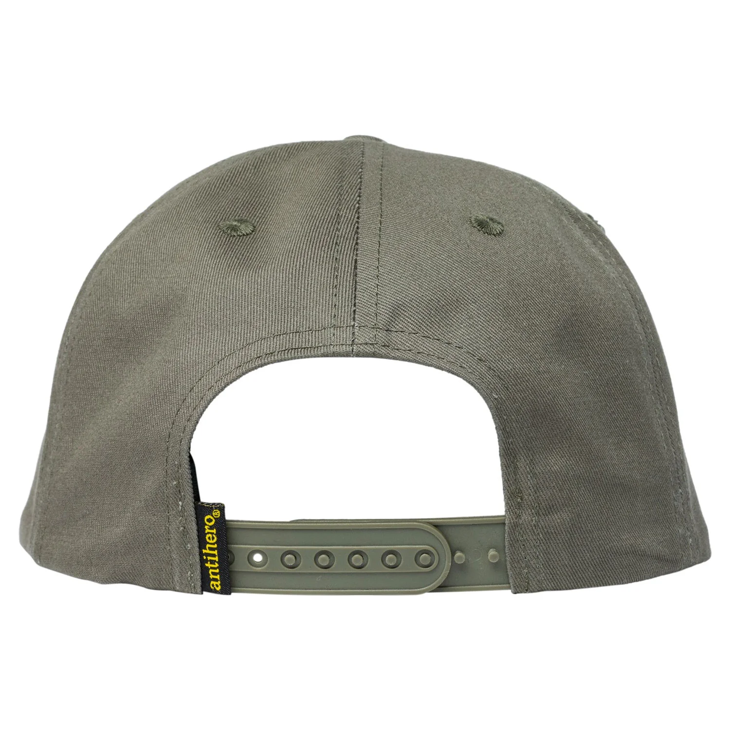 Anti Hero Skateboards Hat Hecho Por Skate Snapback Grey - Image 2