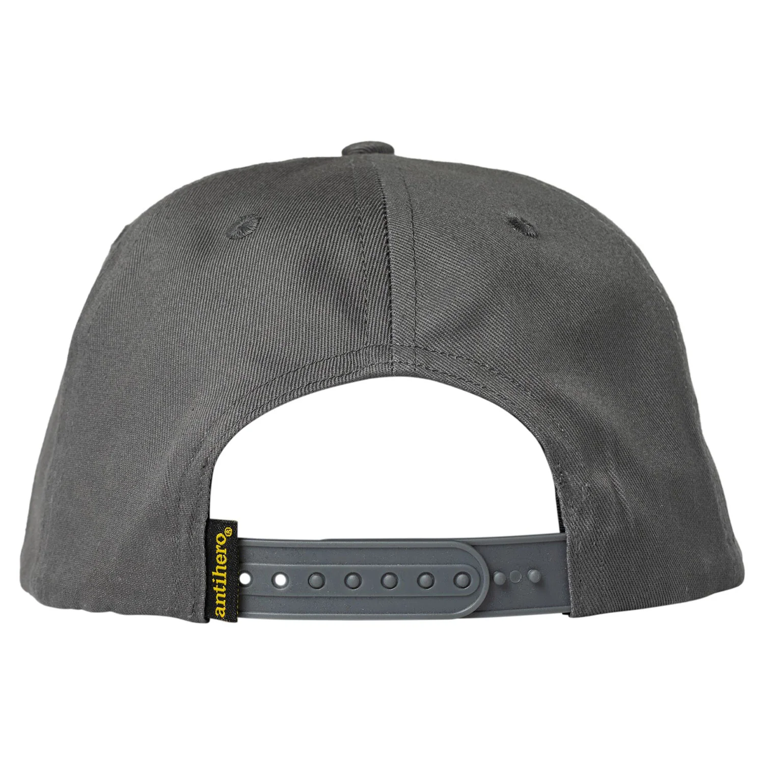 Anti Hero Skateboards Hat Lil Pigeon Snapback Charcoal/Yellow - Image 2