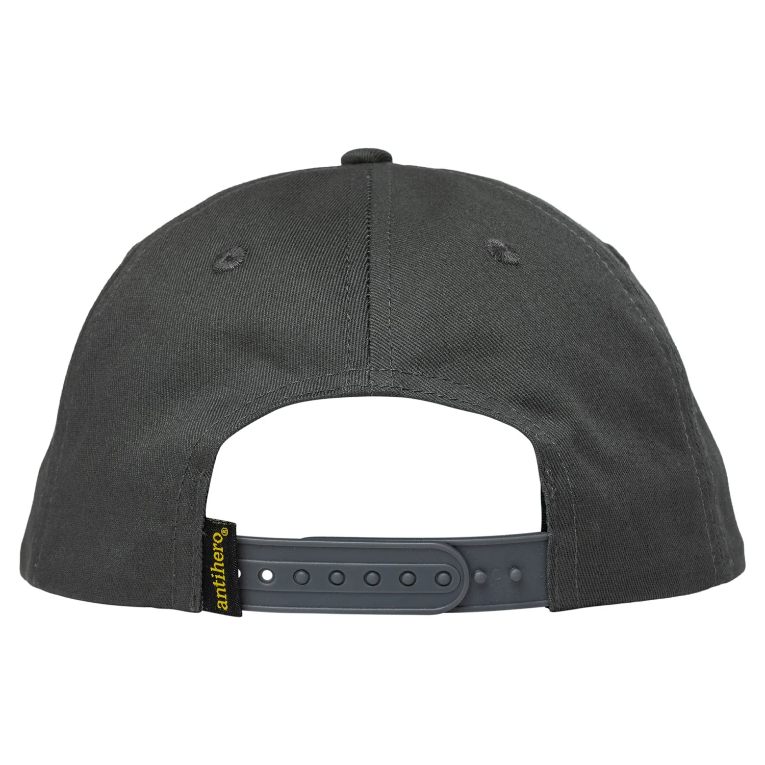 Anti Hero Skateboards Hat Motorized Snapback Charcoal/Orange - Image 2