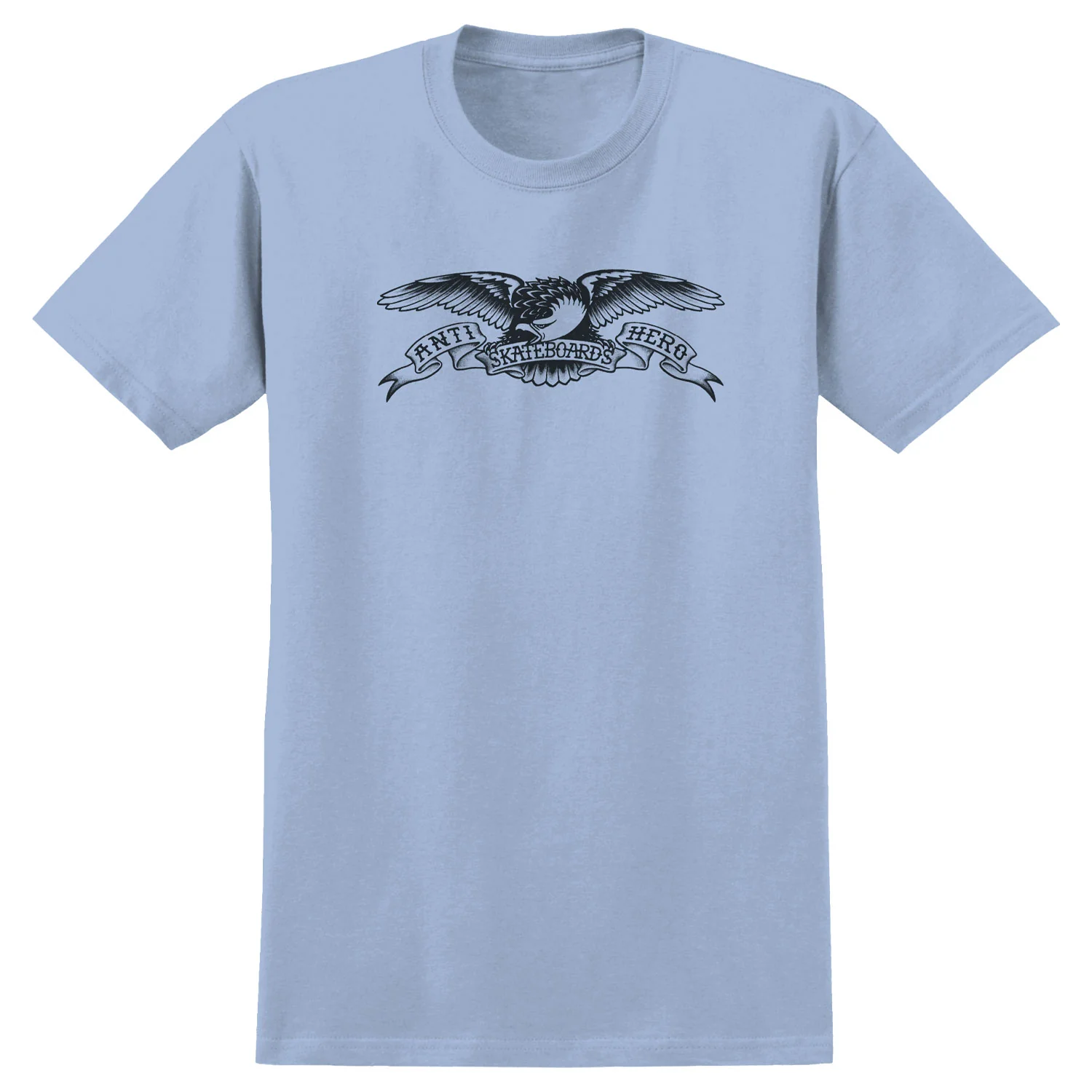 Anti Hero Skateboards Shirt Basic Eagle Powder Blue/Black