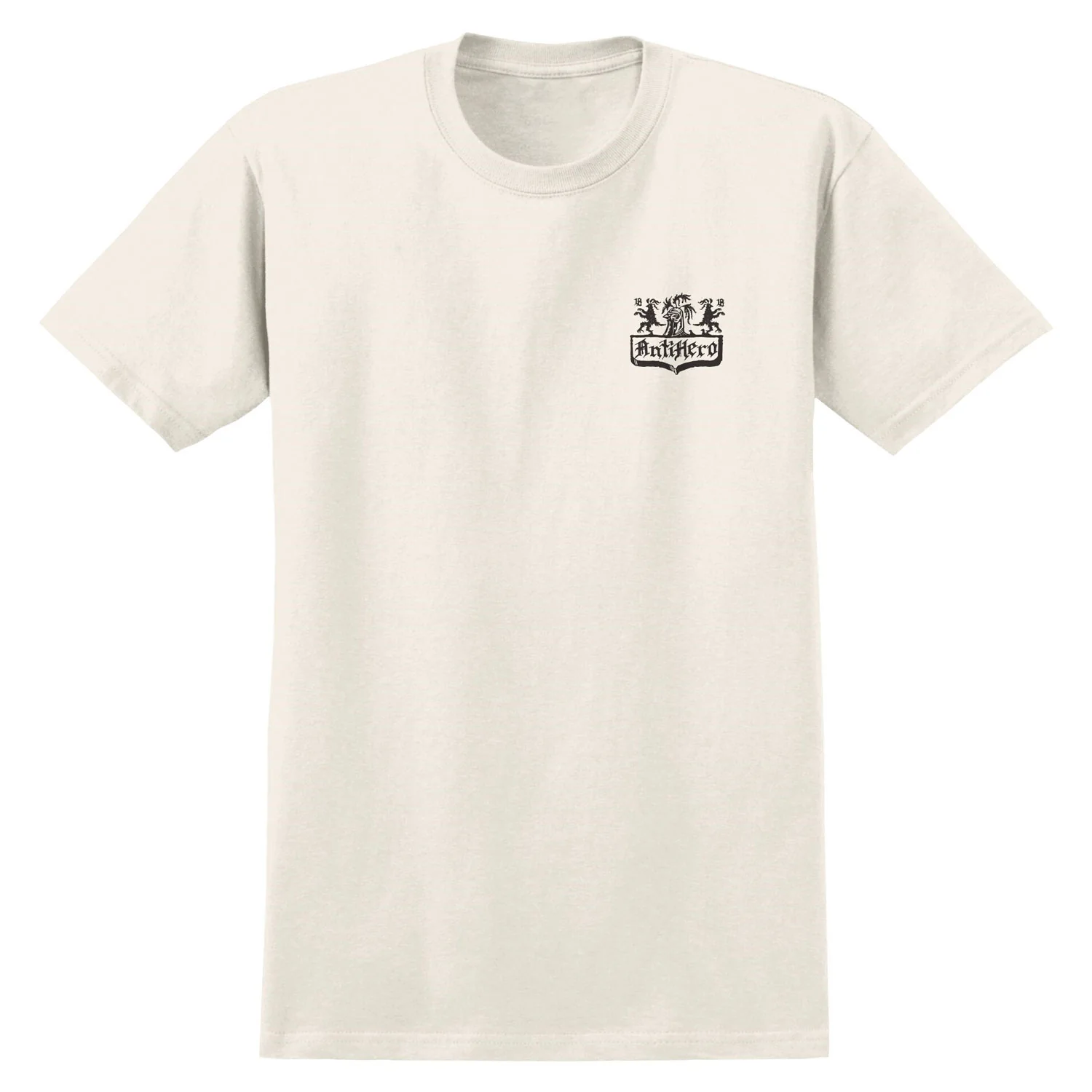 Anti Hero Skateboards Shirt Coat of Arms Cream/Black - Image 2