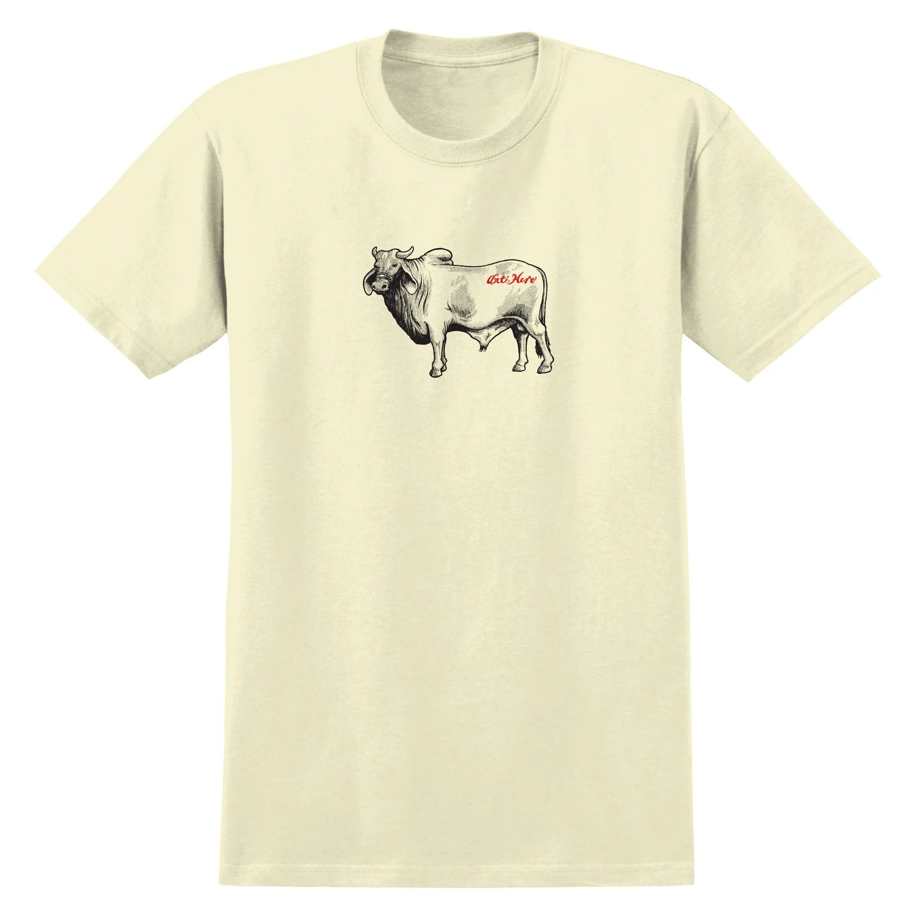 Anti Hero Skateboards Shirt Cow Heather Cream
