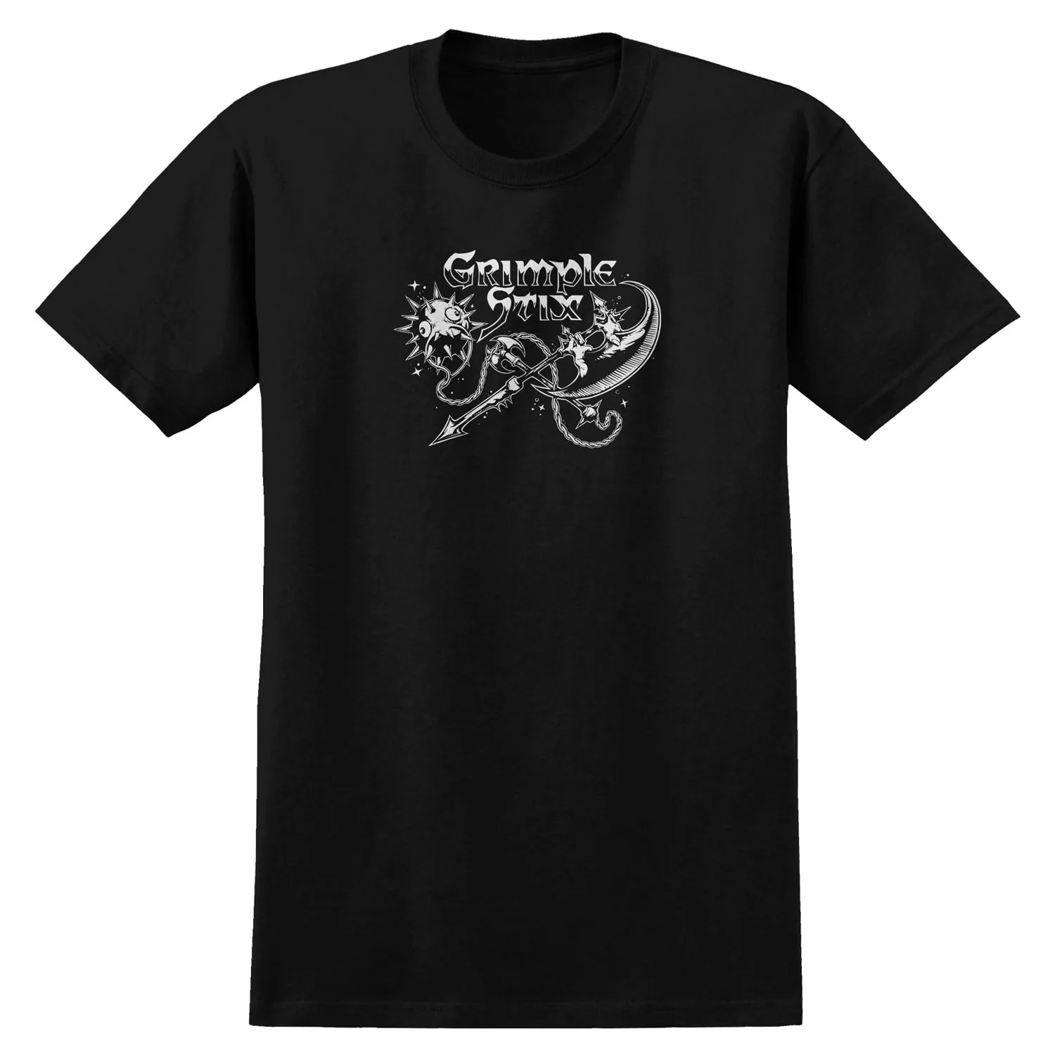 Anti Hero Skateboards Shirt Grimplestix Barbarians Black