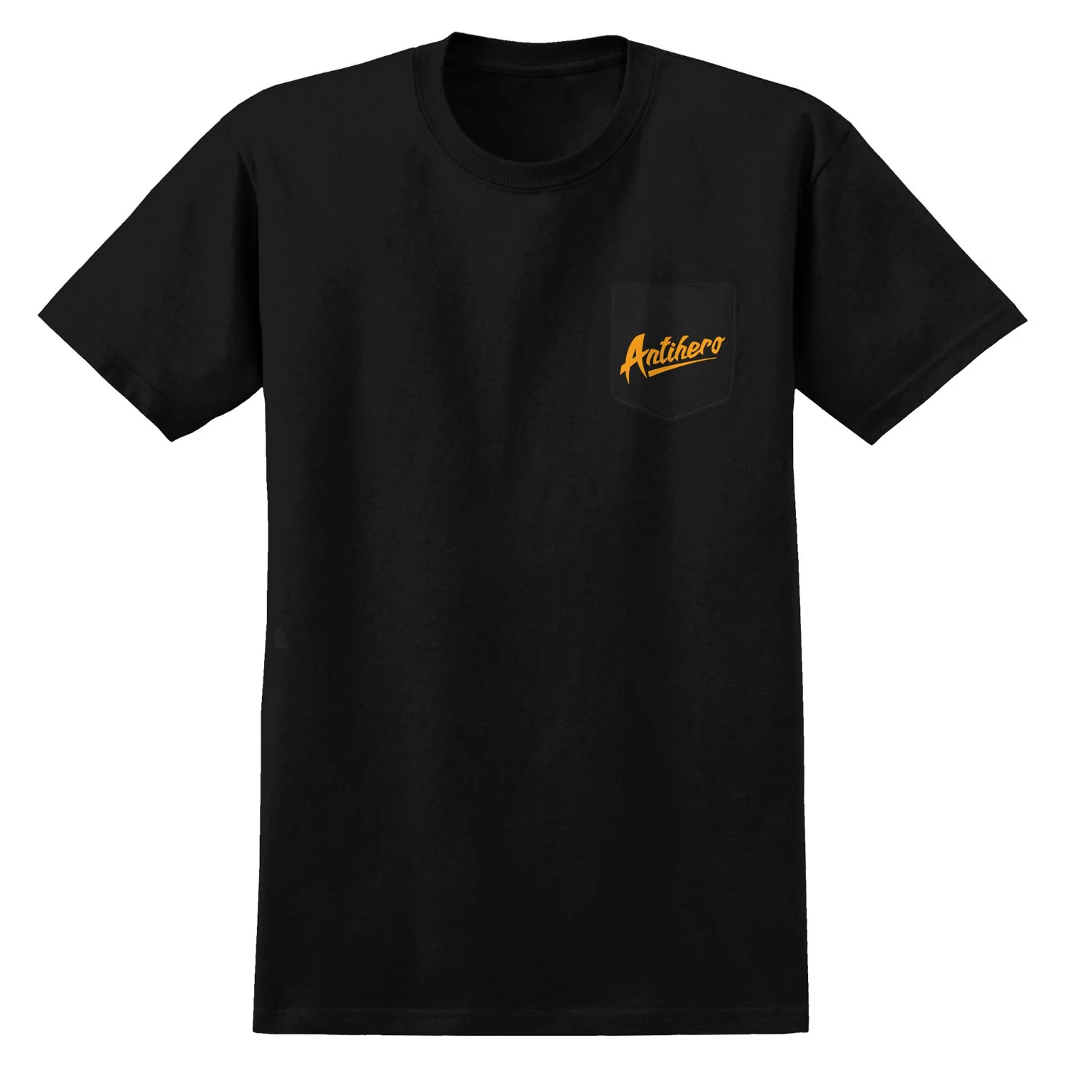 Anti Hero Skateboards Shirt Refrescos Black/Yellow - Image 2
