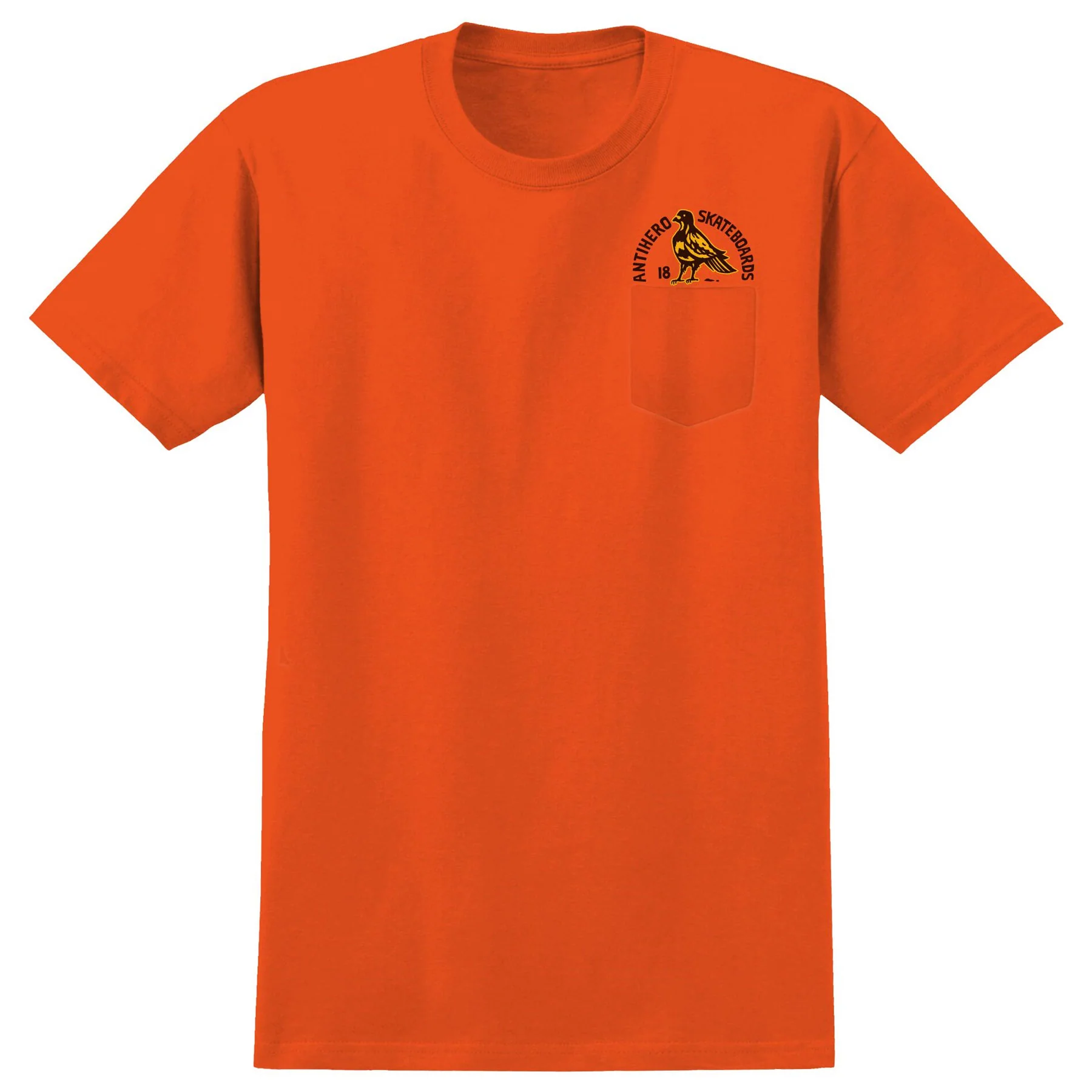 Anti Hero Skateboards Shirt Rock Dove Fill Safety Orange - Image 2