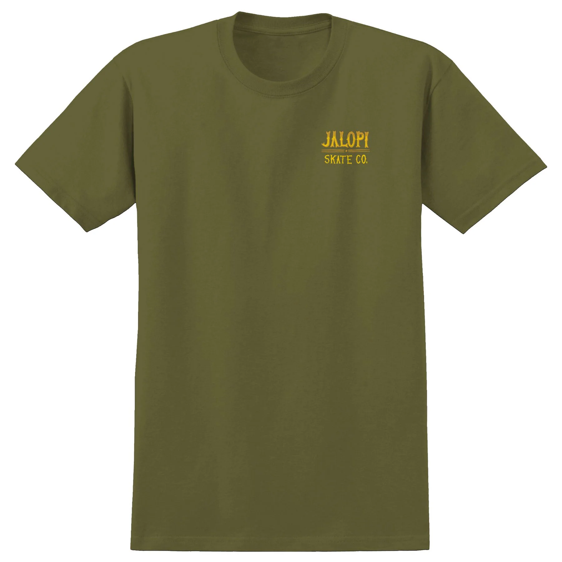 Anti Hero Skateboards Shirt Stop Pollution Heather Army - Image 2
