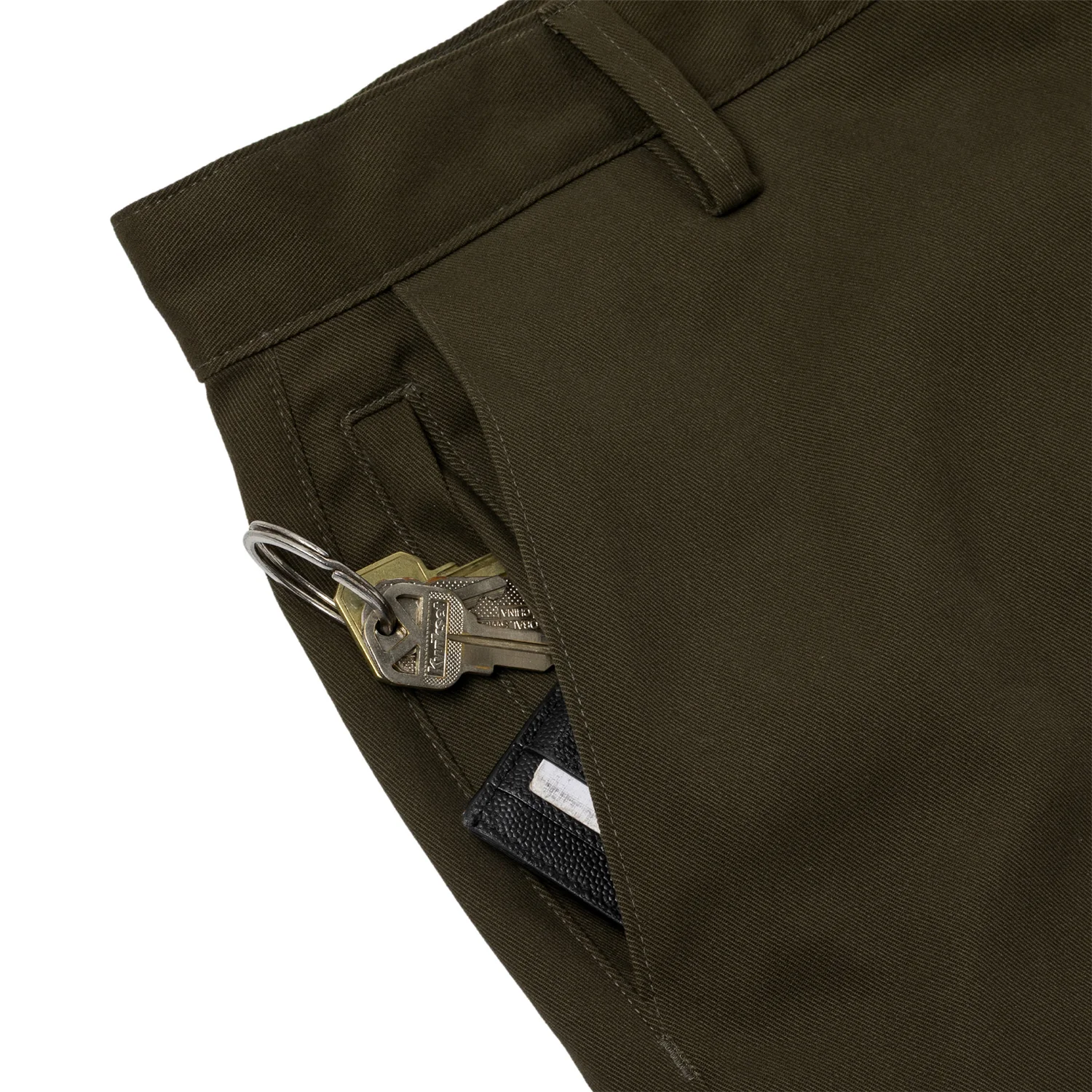 Anti Hero Skateboards Shorts Hecho Por Skate Dark Olive - Image 3