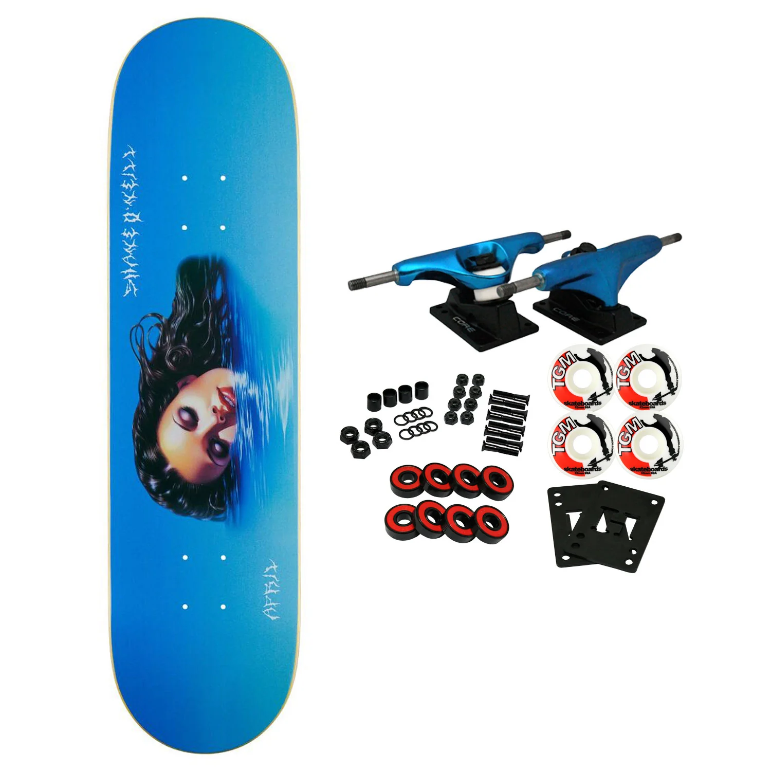 April Skateboard Complete Shane O'Neill Lake Lady 8.25" x 31.92"