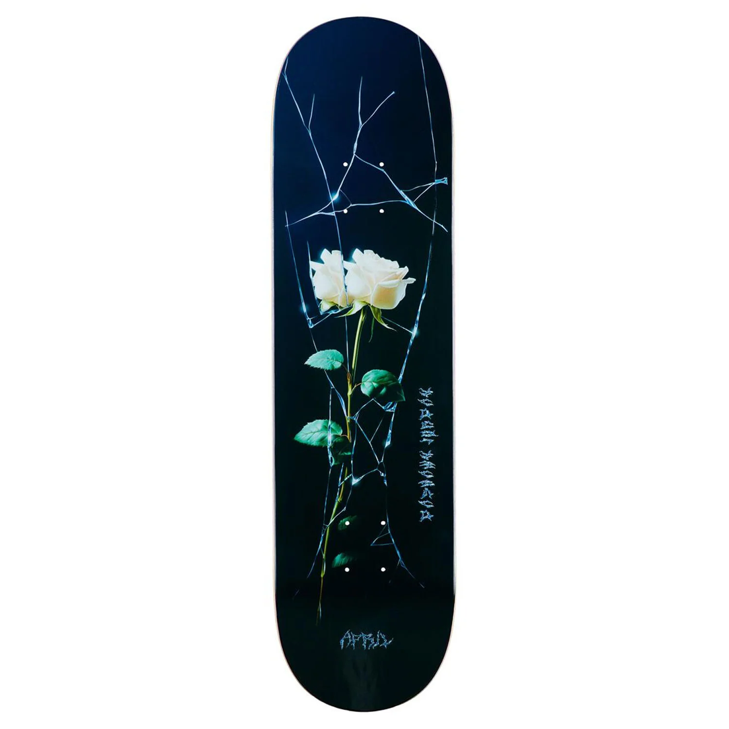 April Skateboard Deck Dashawn Jordan Cracked Rose 8.0" x 31.91"
