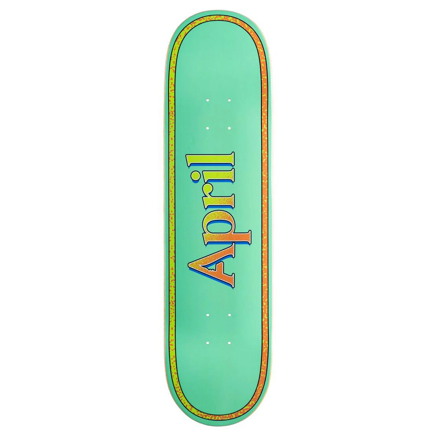 April Skateboard Deck OG Logo Retro 8.5" x 32.2"