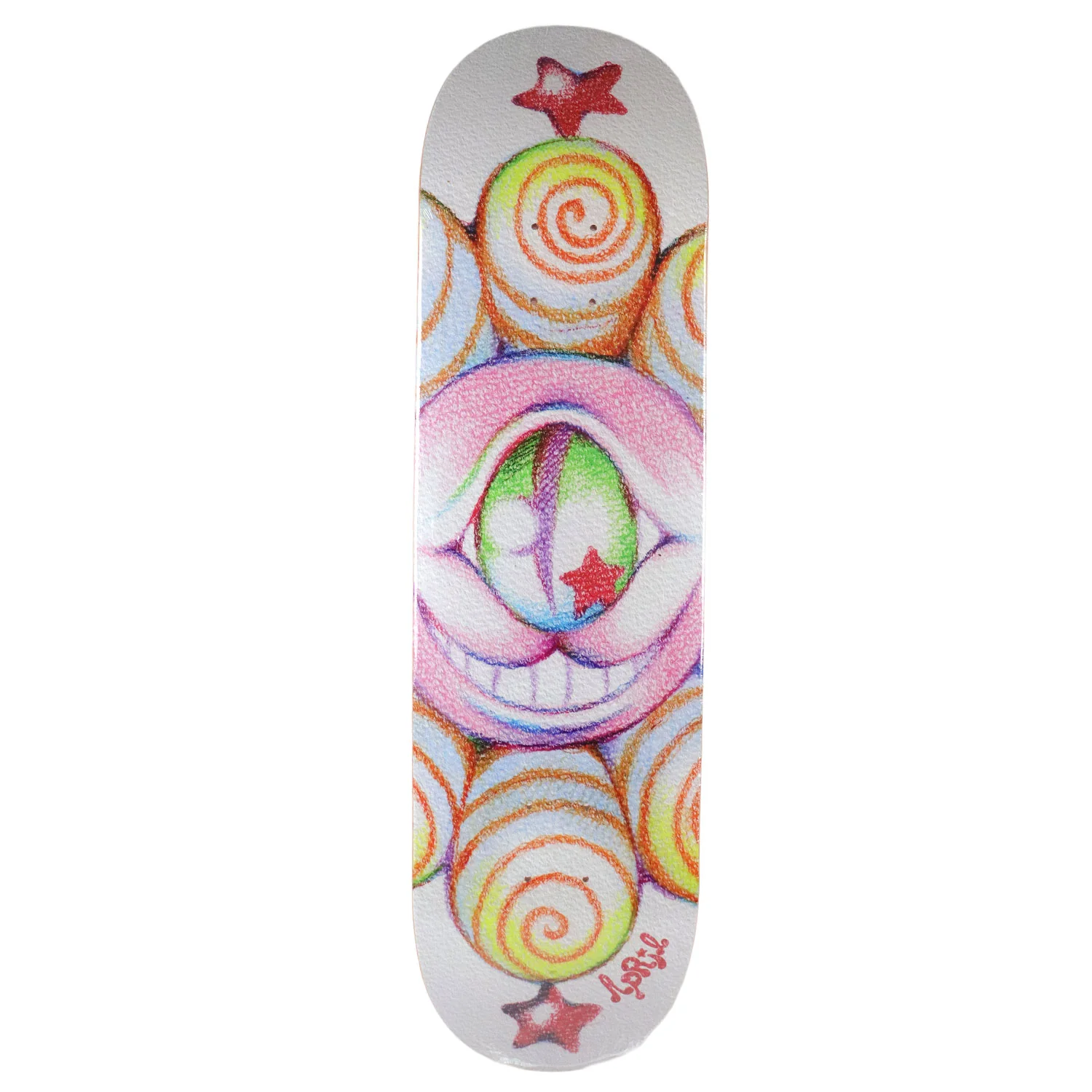April Skateboard Deck Shane O'Neill by Ema Gaspar 8.25" x 31.92" - Image 3