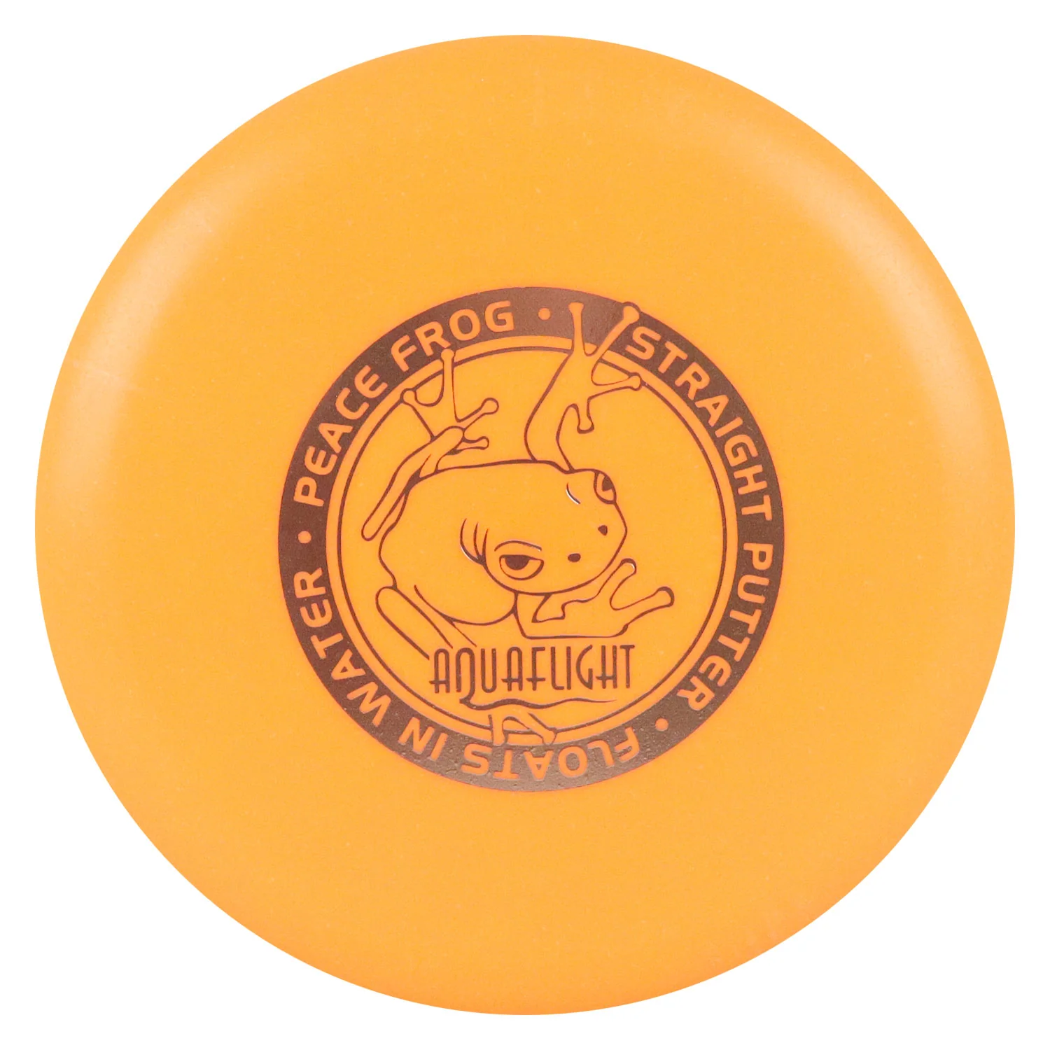 AquaFlight Floating Disc Golf Peace Frog Putter 3/3/0/1 - Choose Exact Disc - Image 3