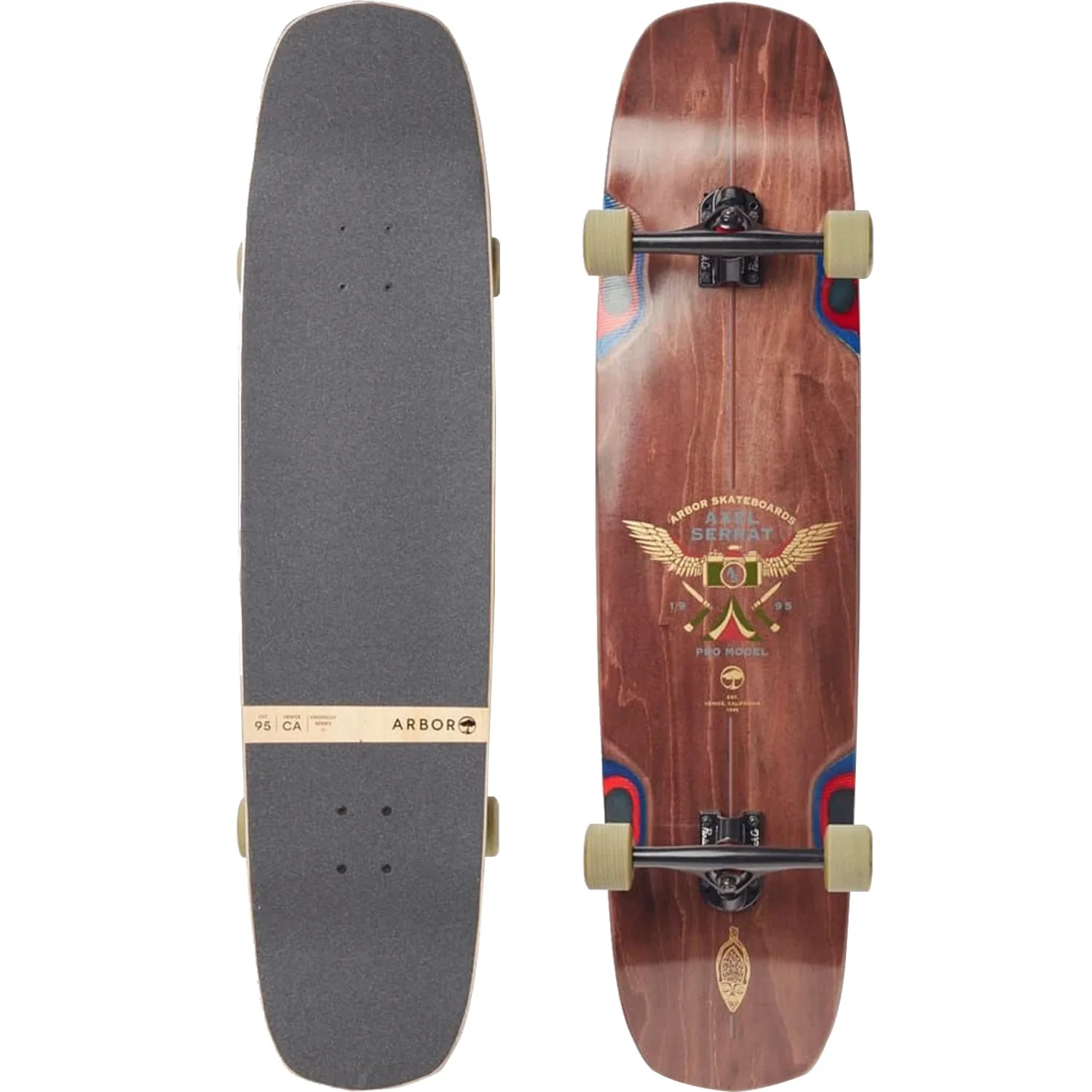 Arbor Longboard Axel Serrat Pro Crosscut 9.25" x 39"