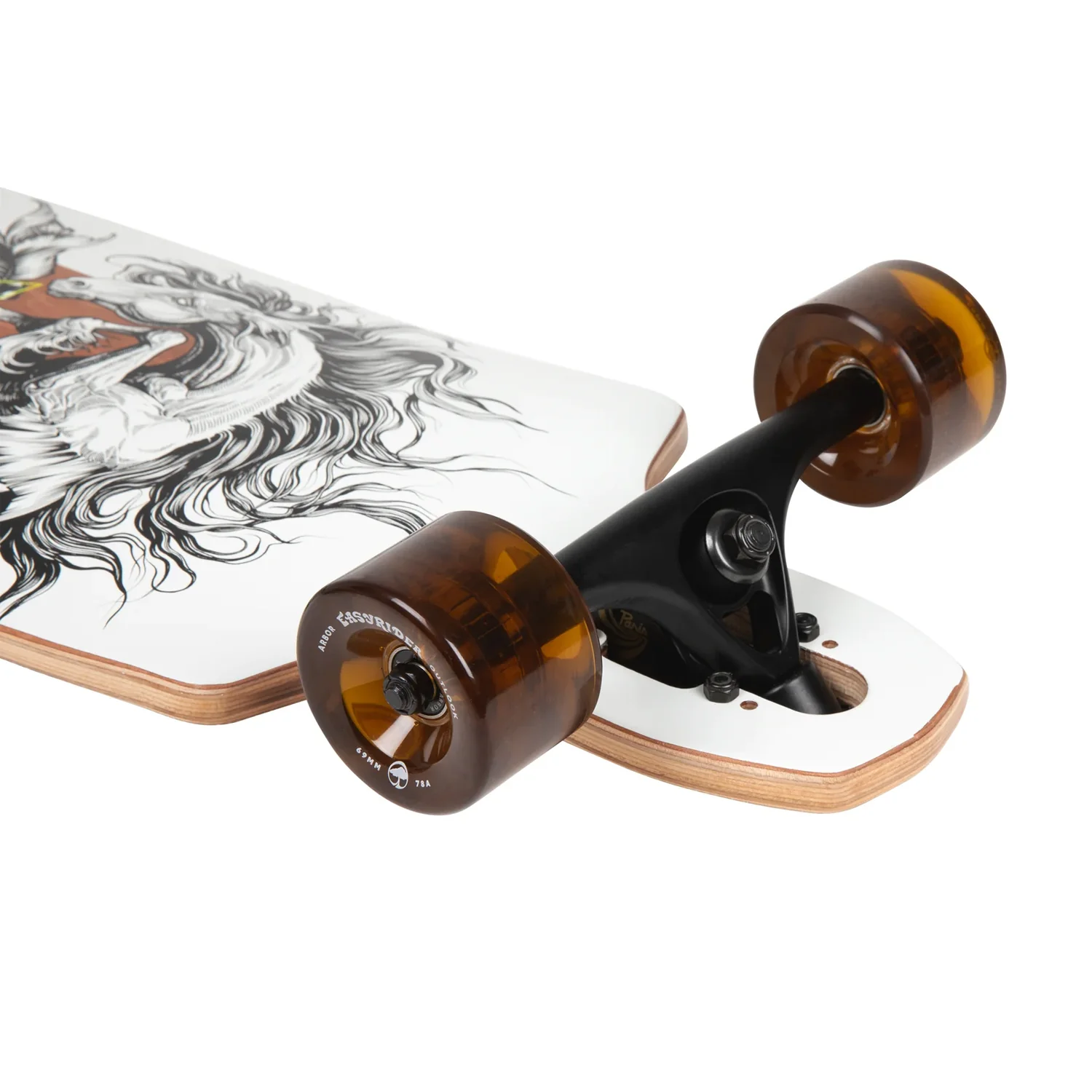 Arbor Longboard Complete Bamboo Dropcruiser K Darmaeva Double Drop 9.75" x 38" - Image 3