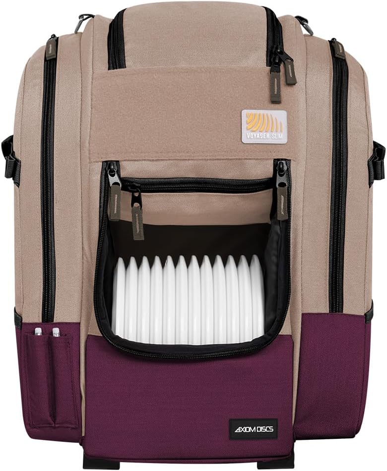 Axiom Disc Golf Backpack Bag - Voyager Slim Backpack - Holds 16-18 Discs - Image 11