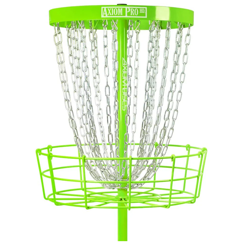 Axiom Disc Golf Basket Black Hole Pro HD Catcher Target - Lime - Image 3