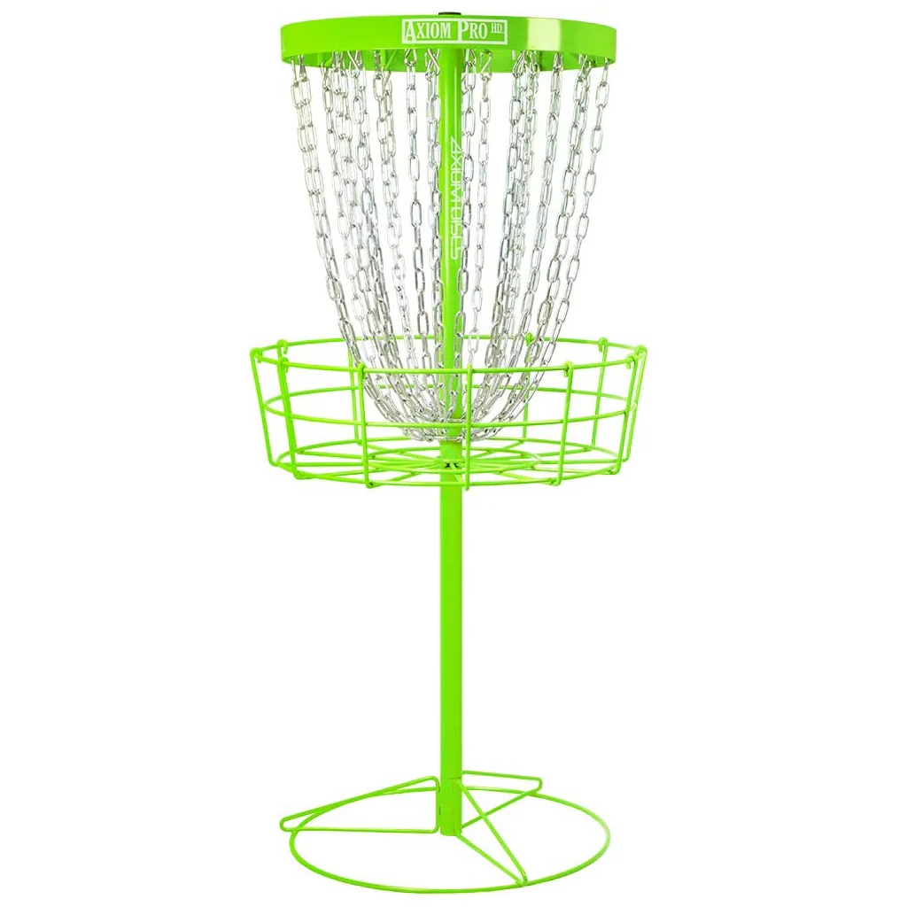 Axiom Disc Golf Basket Black Hole Pro HD Catcher Target - Lime - Image 5
