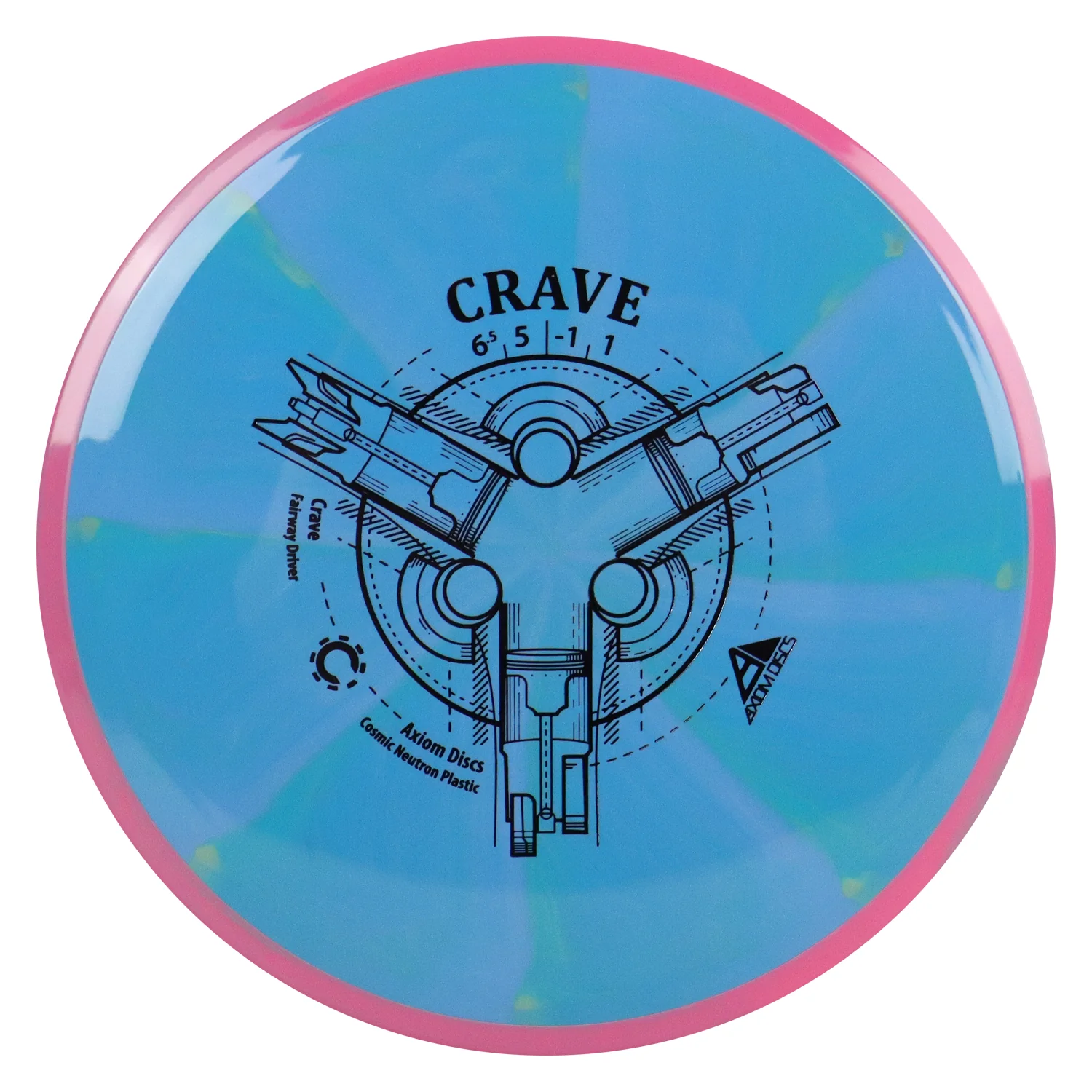 Axiom Disc Golf Cosmic Neutron Crave Fairway Driver 6.5/5/-1/1 - Choose Exact Disc - Image 16