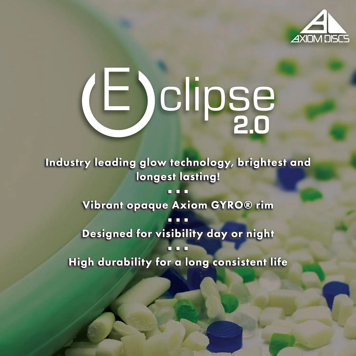 Axiom Disc Golf Eclipse 2.0 Glow Envy Putter 3/3/0/2 - Choose Exact Disc - Image 4