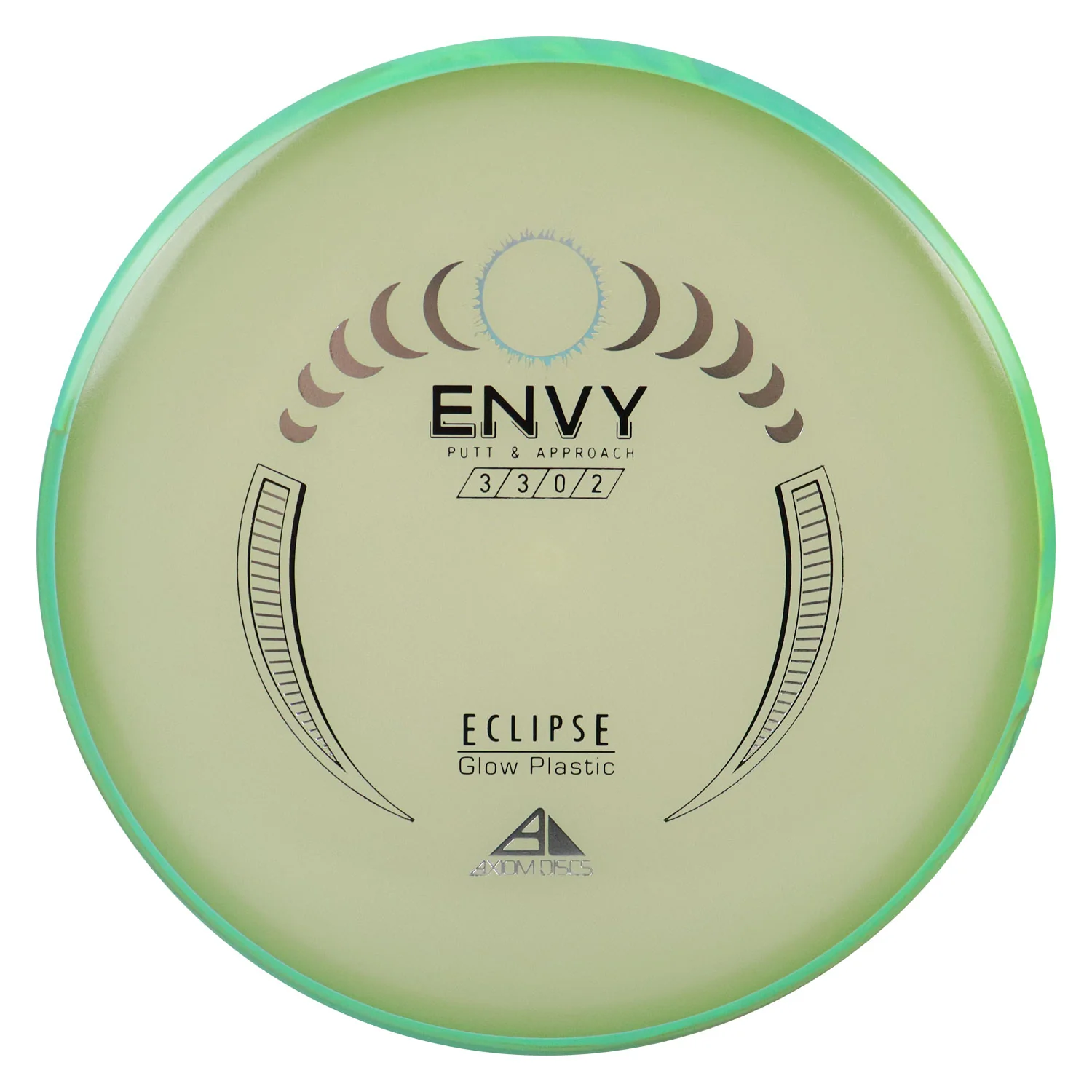 Axiom Disc Golf Eclipse 2.0 Glow Envy Putter 3/3/0/2 - Choose Exact Disc - Image 9