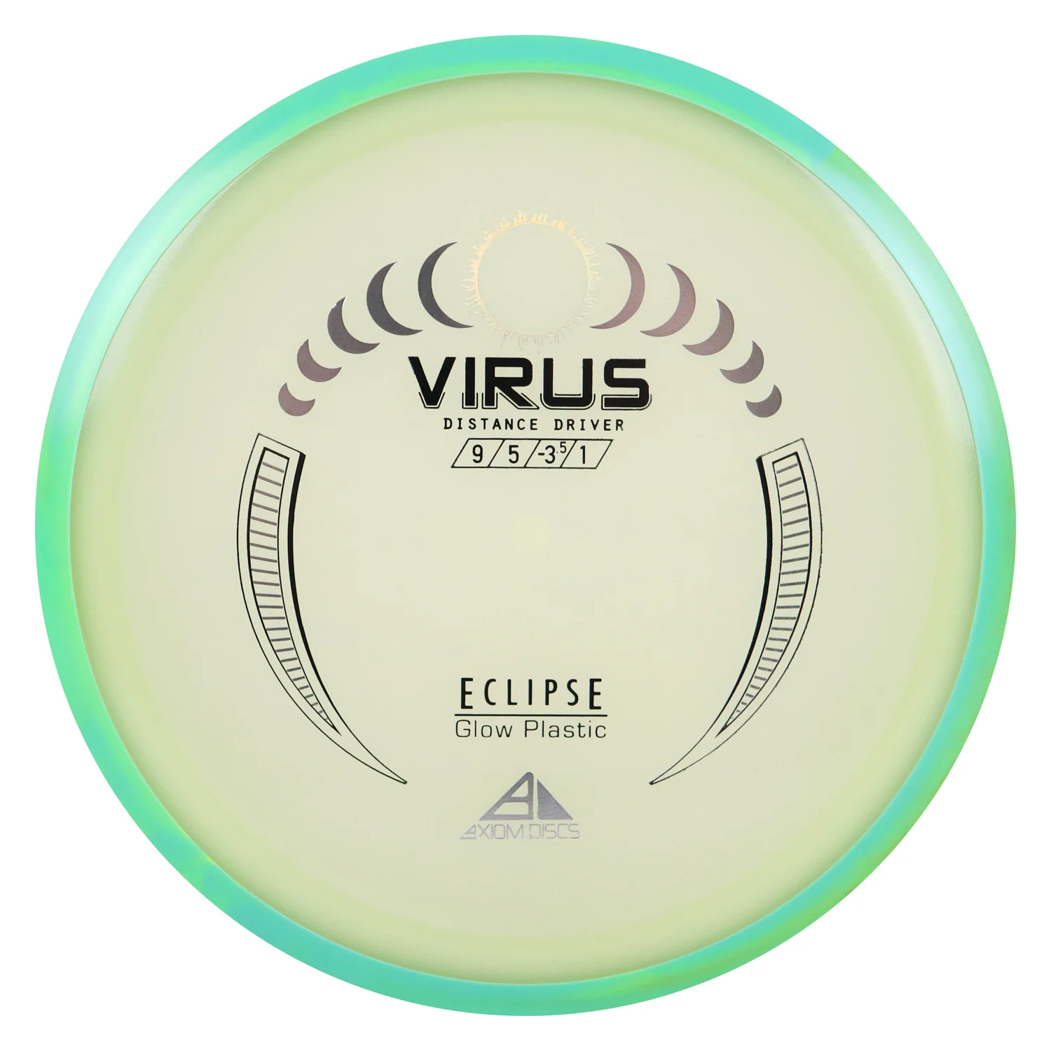 Axiom Disc Golf Eclipse Glow Virus Distance Driver 9/5/-3.5/1 - Choose Exact Disc - Image 10