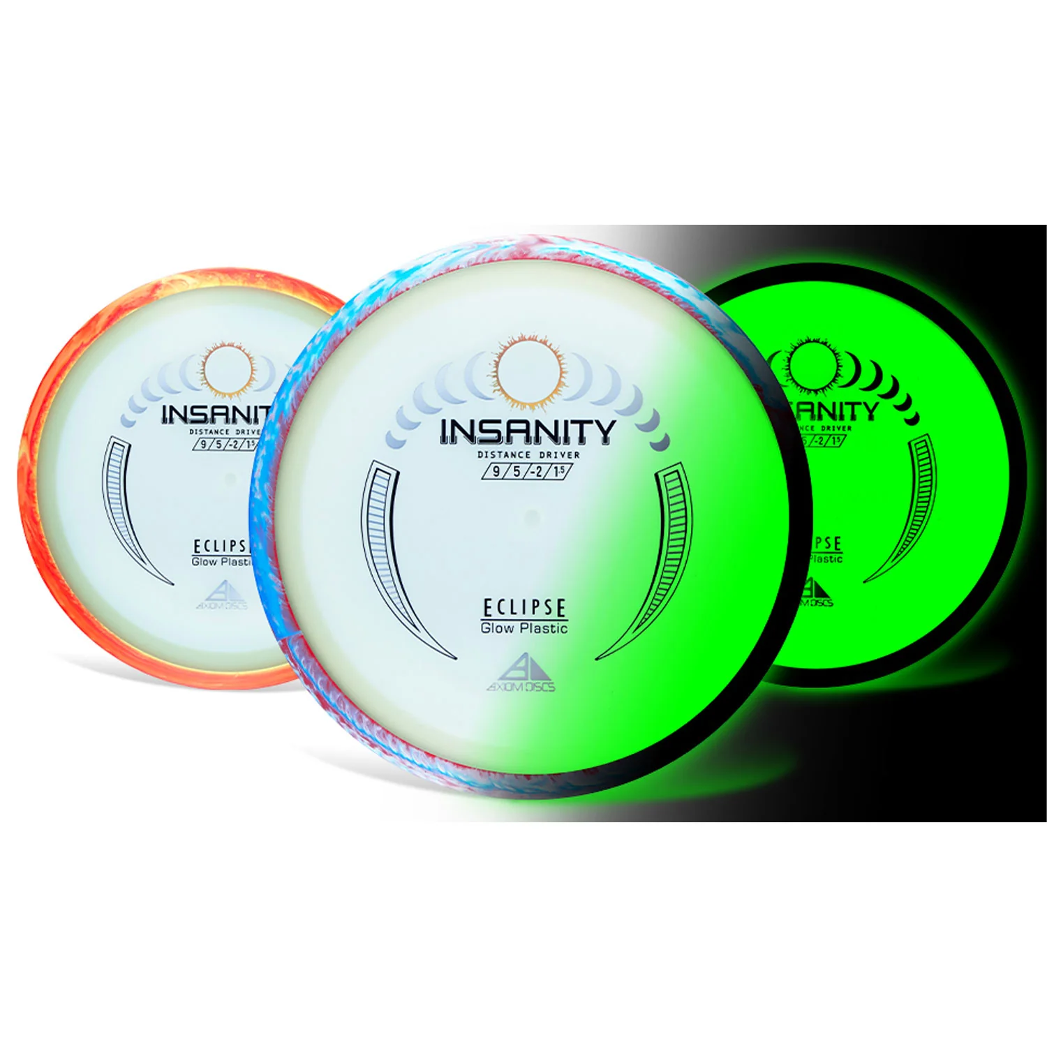 Axiom Disc Golf Eclipse Insanity Distance Driver 9/5/-2/1.5 - Choose Exact Disc