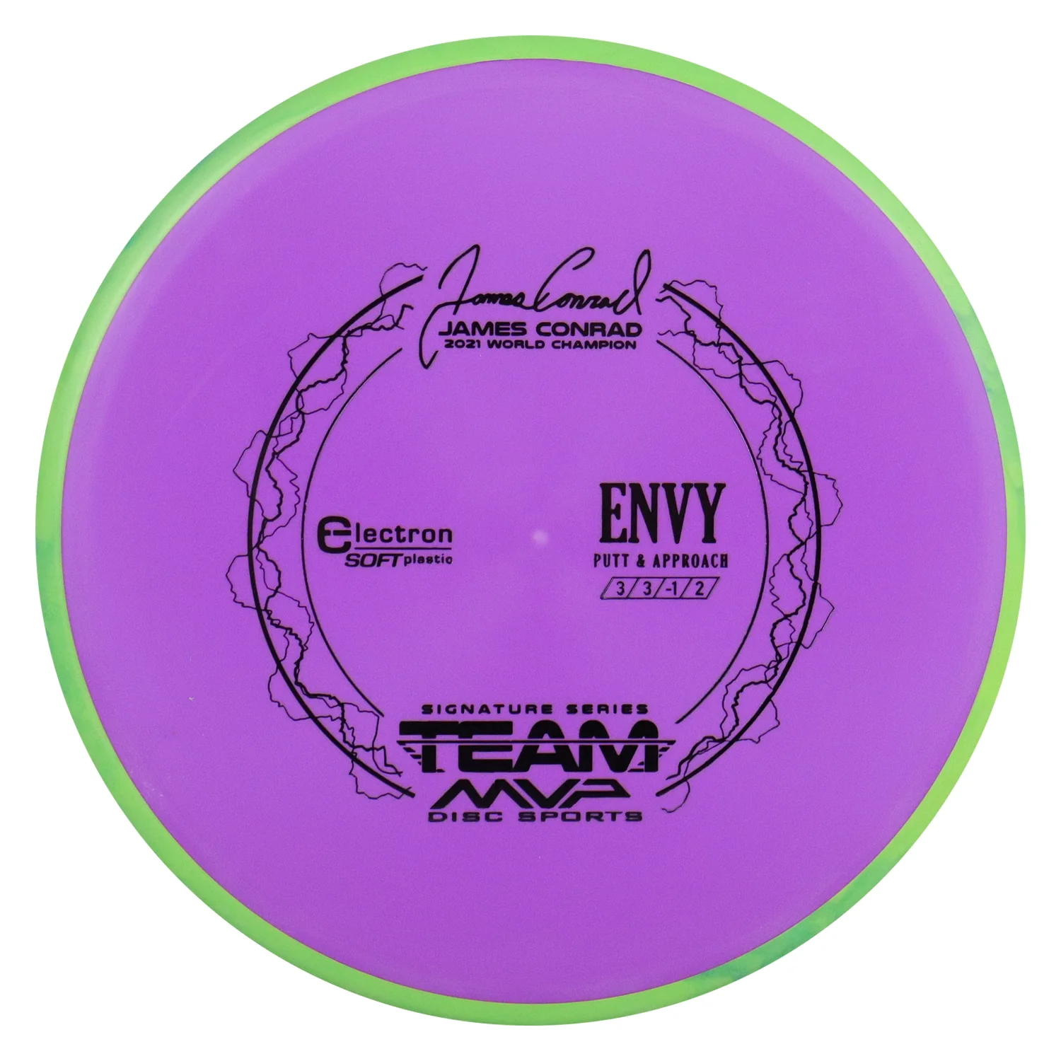 Axiom Disc Golf Electron Envy Soft Putter 3/3/0/2 - Choose Exact Disc - Image 11