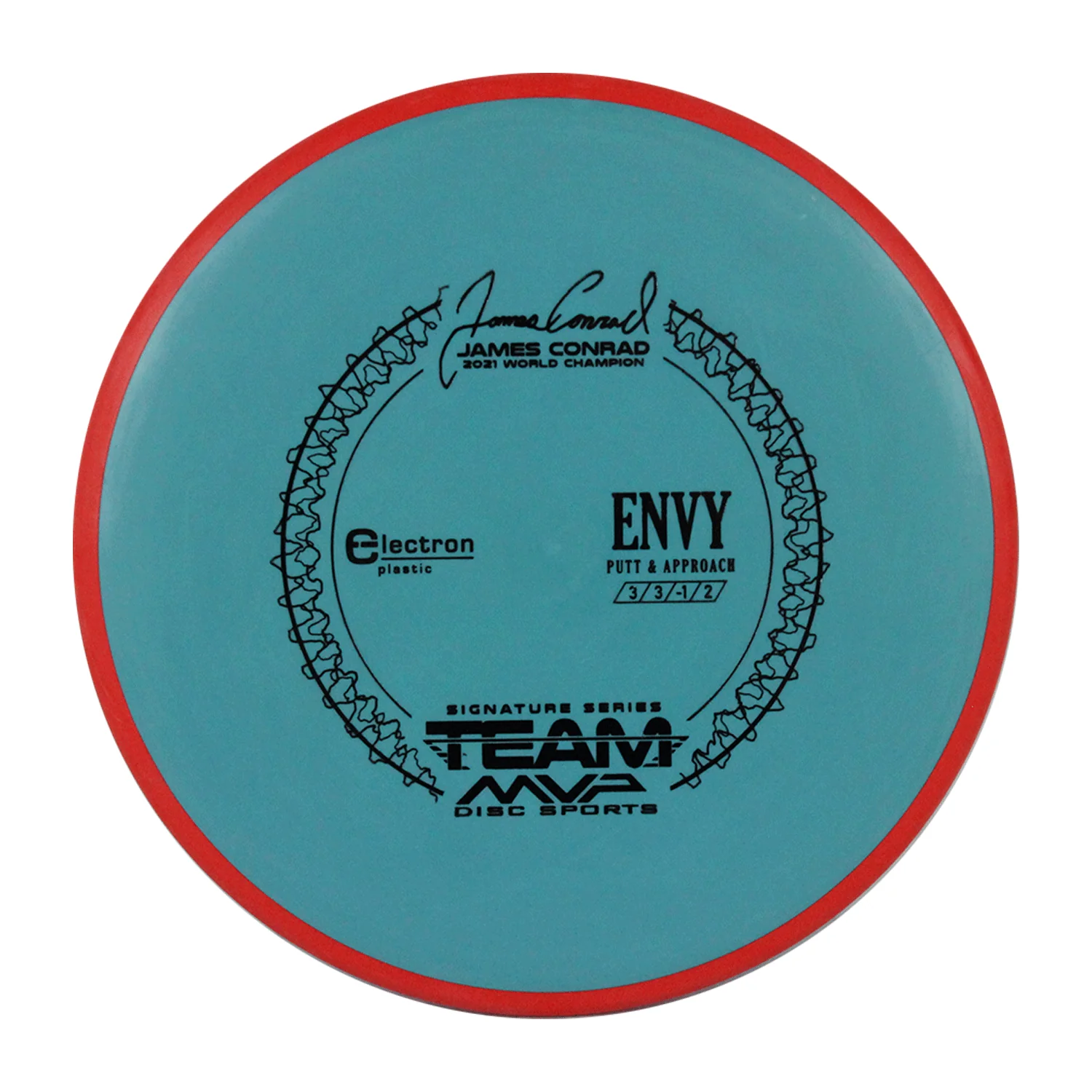 Axiom Disc Golf James Conrad Signature Electron Envy Putter 3/3/0/2 - Choose Exact Disc - Image 13