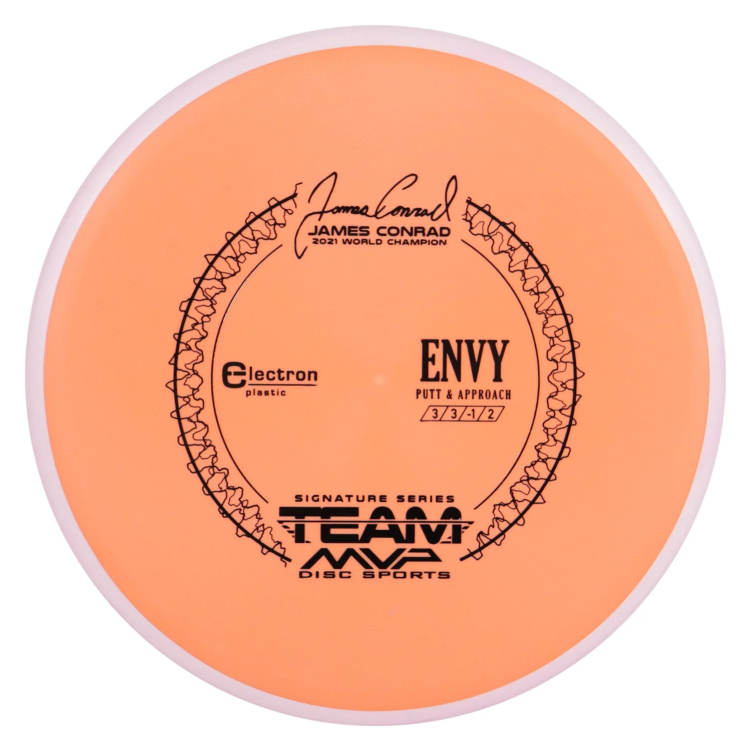 Axiom Disc Golf James Conrad Signature Electron Envy Putter 3/3/0/2 - Choose Exact Disc - Image 20