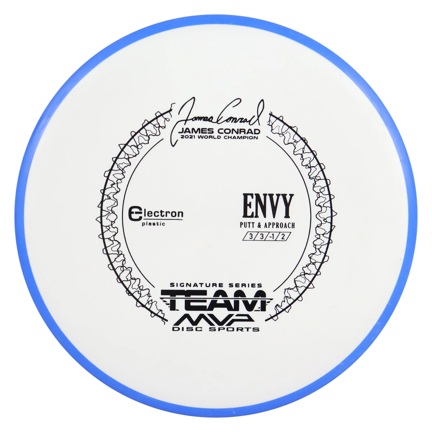 Axiom Disc Golf James Conrad Signature Electron Envy Putter 3/3/0/2 - Choose Exact Disc - Image 21