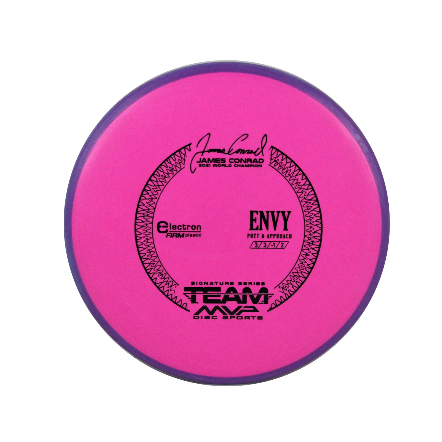 Axiom Disc Golf James Conrad Signauture Electron Envy Firm Putter 3/3/0/2 Choose - Image 8