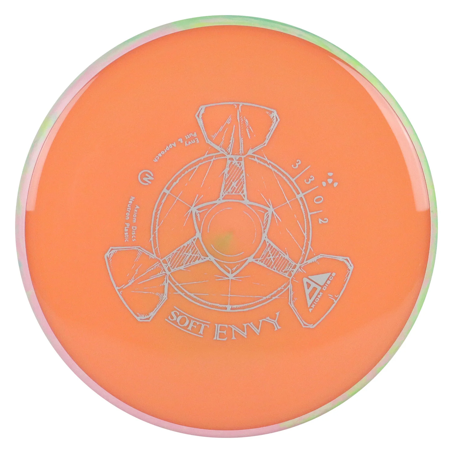 Axiom Disc Golf Neutron Envy Soft Putter 3/3/0/2 - Choose Exact Disc - Image 10
