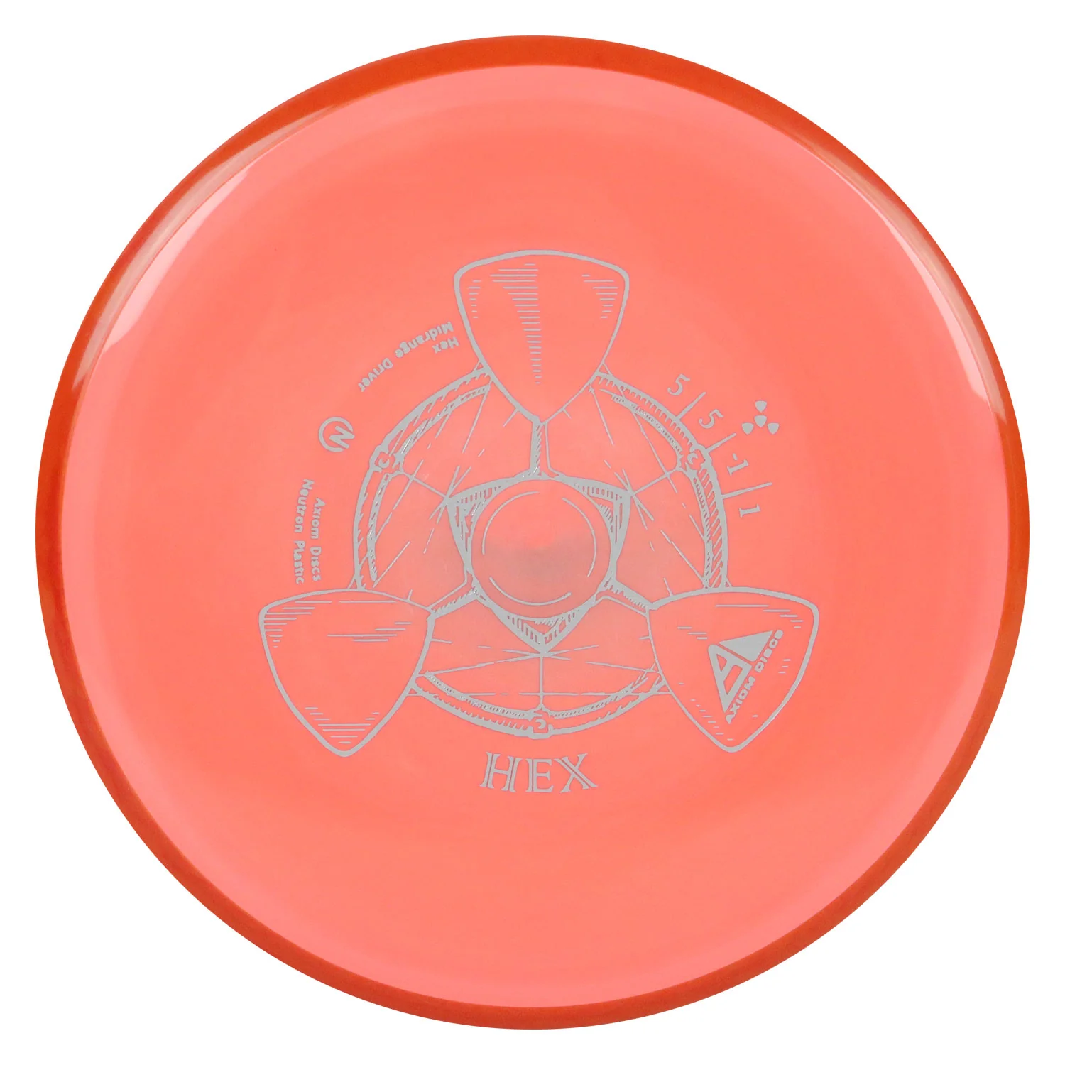 Axiom Disc Golf Neutron Hex Midrange Driver 5/5/-1/1 - Choose Exact Disc - Image 10