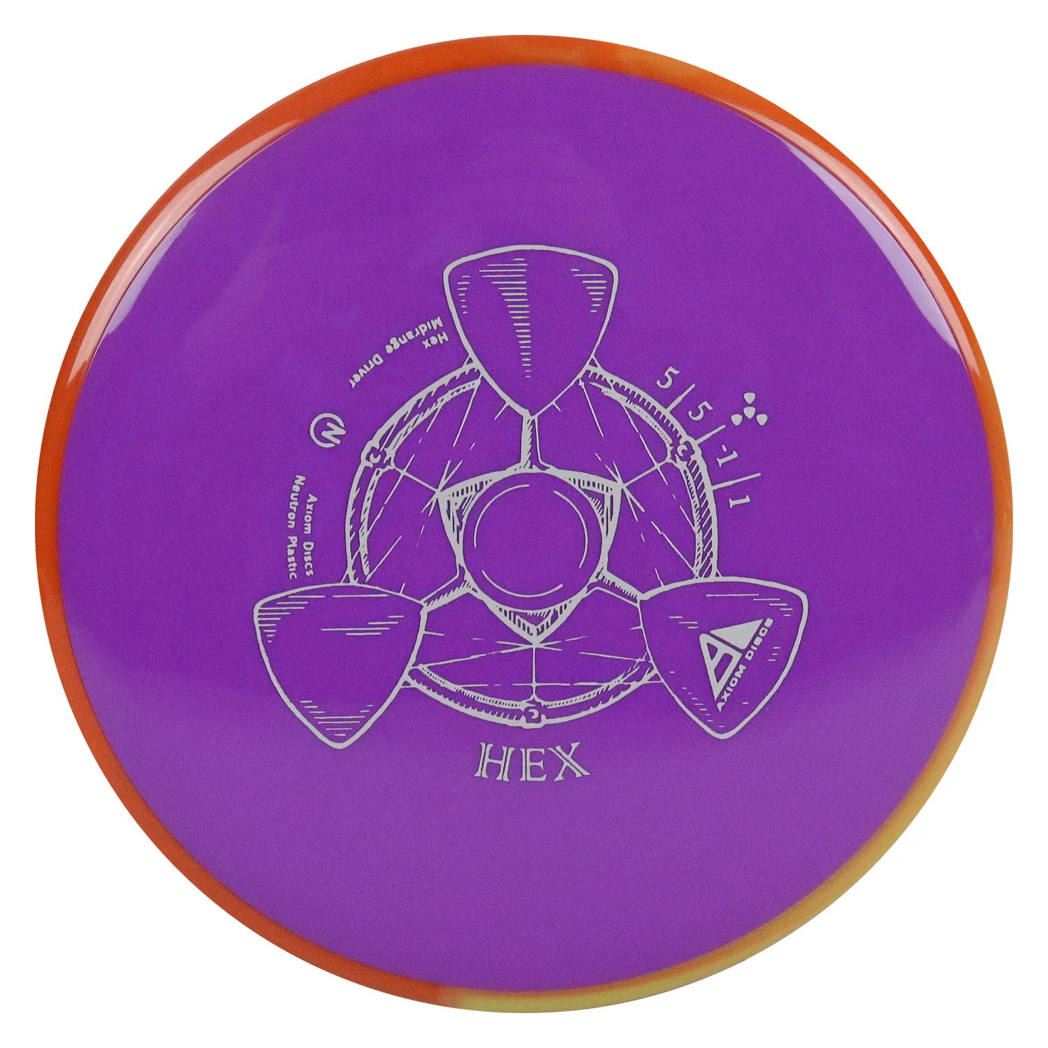 Axiom Disc Golf Neutron Hex Midrange Driver 5/5/-1/1 - Choose Exact Disc - Image 12
