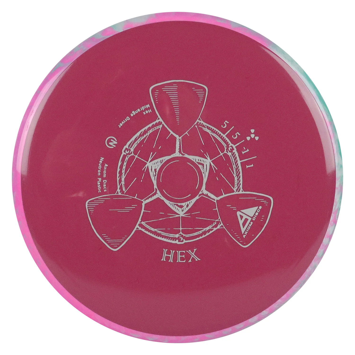 Axiom Disc Golf Neutron Hex Midrange Driver 5/5/-1/1 - Choose Exact Disc - Image 13