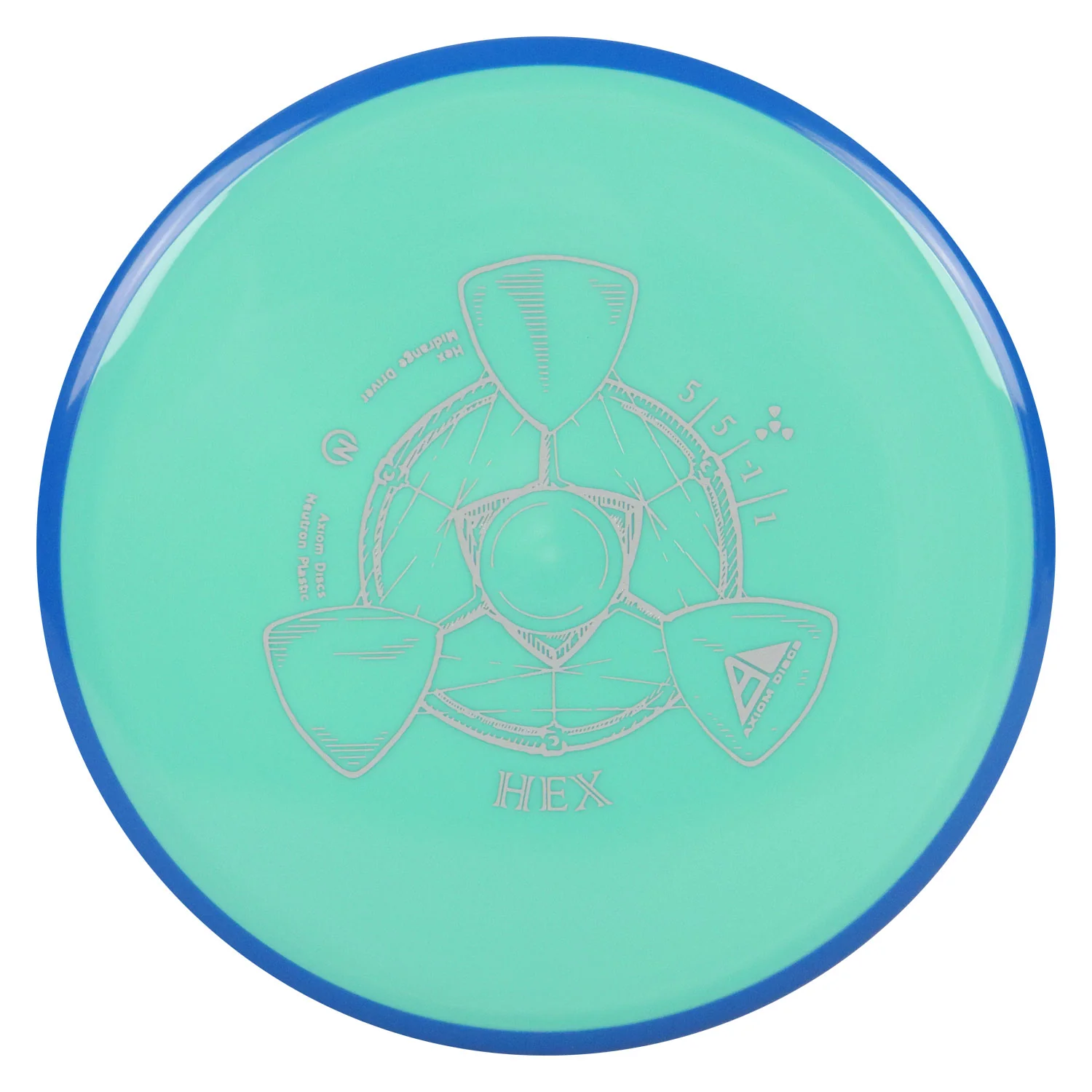 Axiom Disc Golf Neutron Hex Midrange Driver 5/5/-1/1 - Choose Exact Disc - Image 6